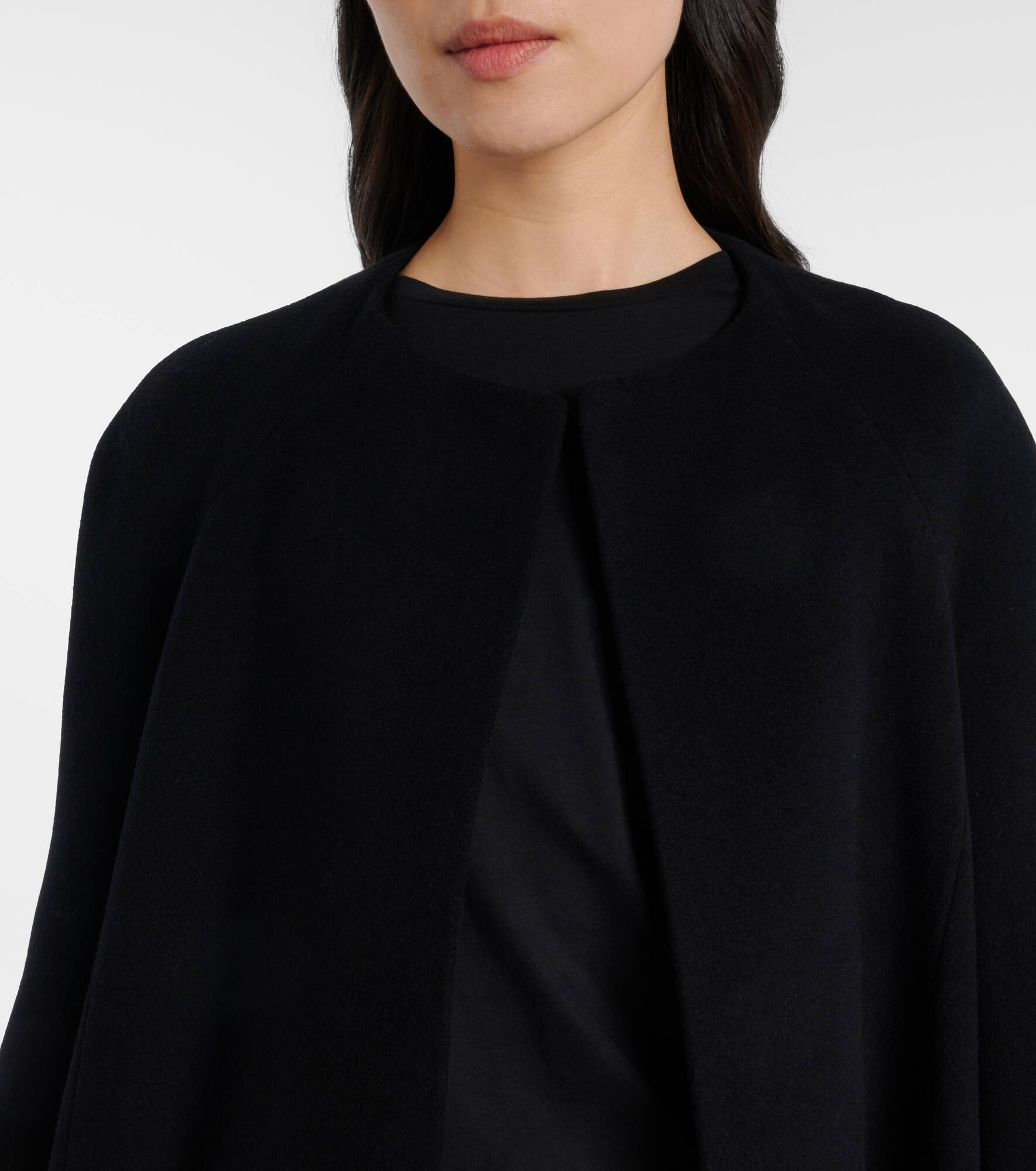 Oversized wool-blend coat - 4