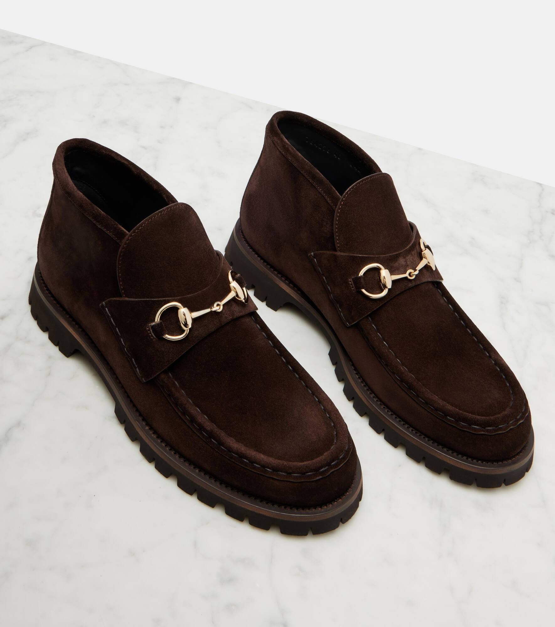 Horsebit Sylke suede boots - 5