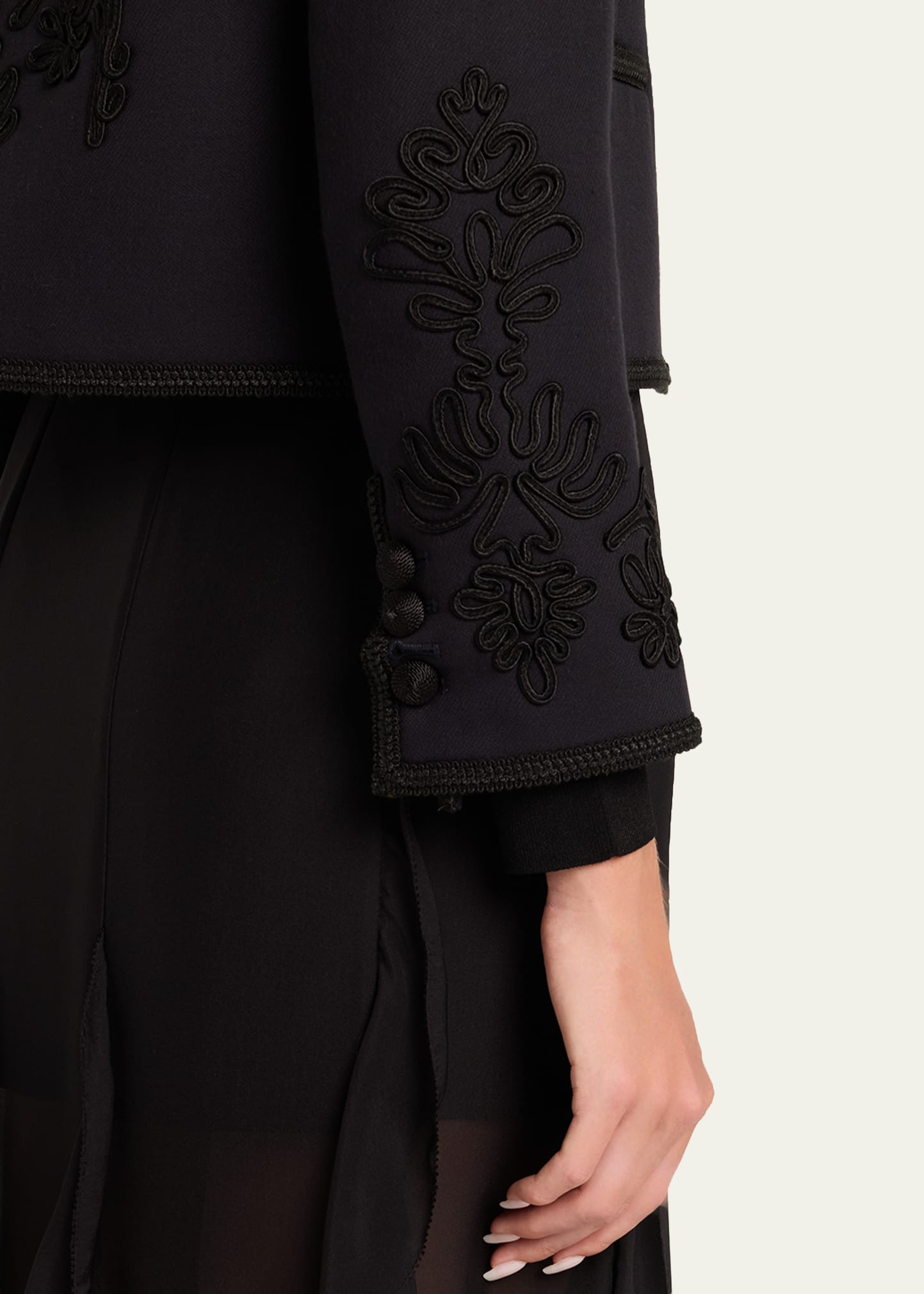 Latrell Embroidered Jacket - 5