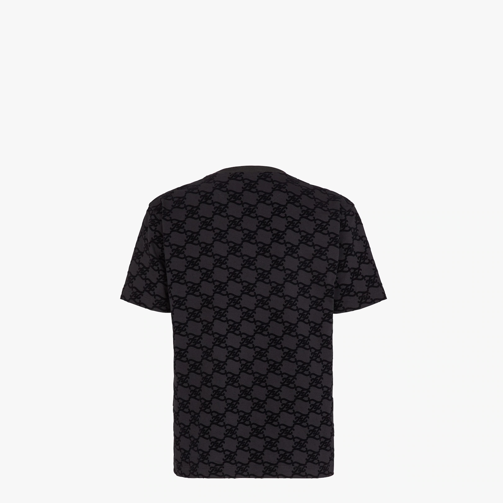Black cotton T-shirt - 2