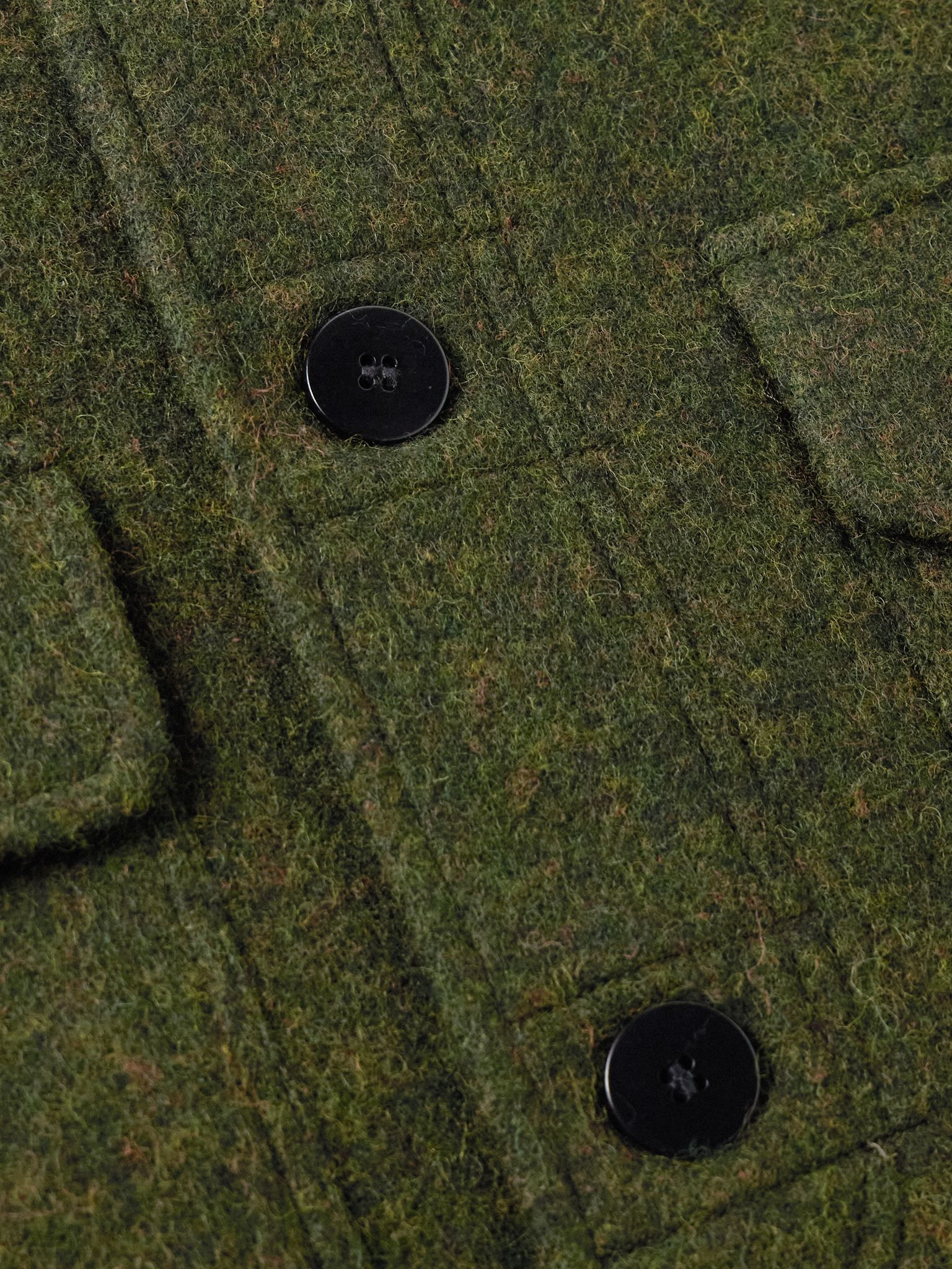 Lambeth Wool-Blend Felt Field Jacket Green - 5