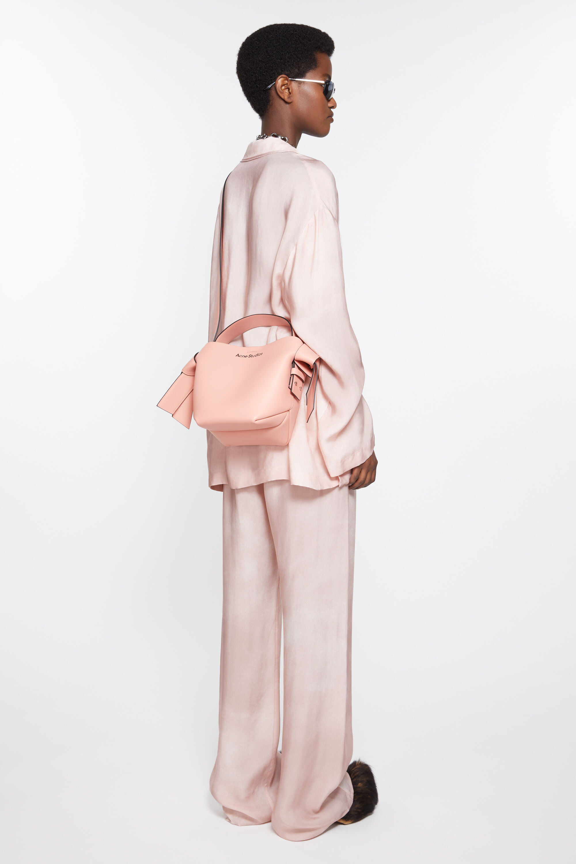 Musubi mini shoulder bag - Salmon pink - 2
