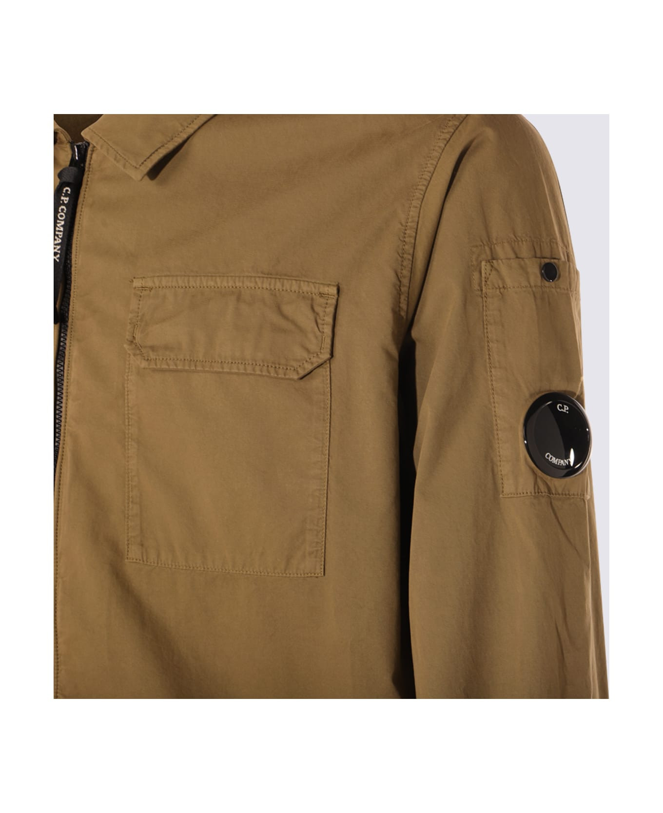Beige Cotton Shirt - 3