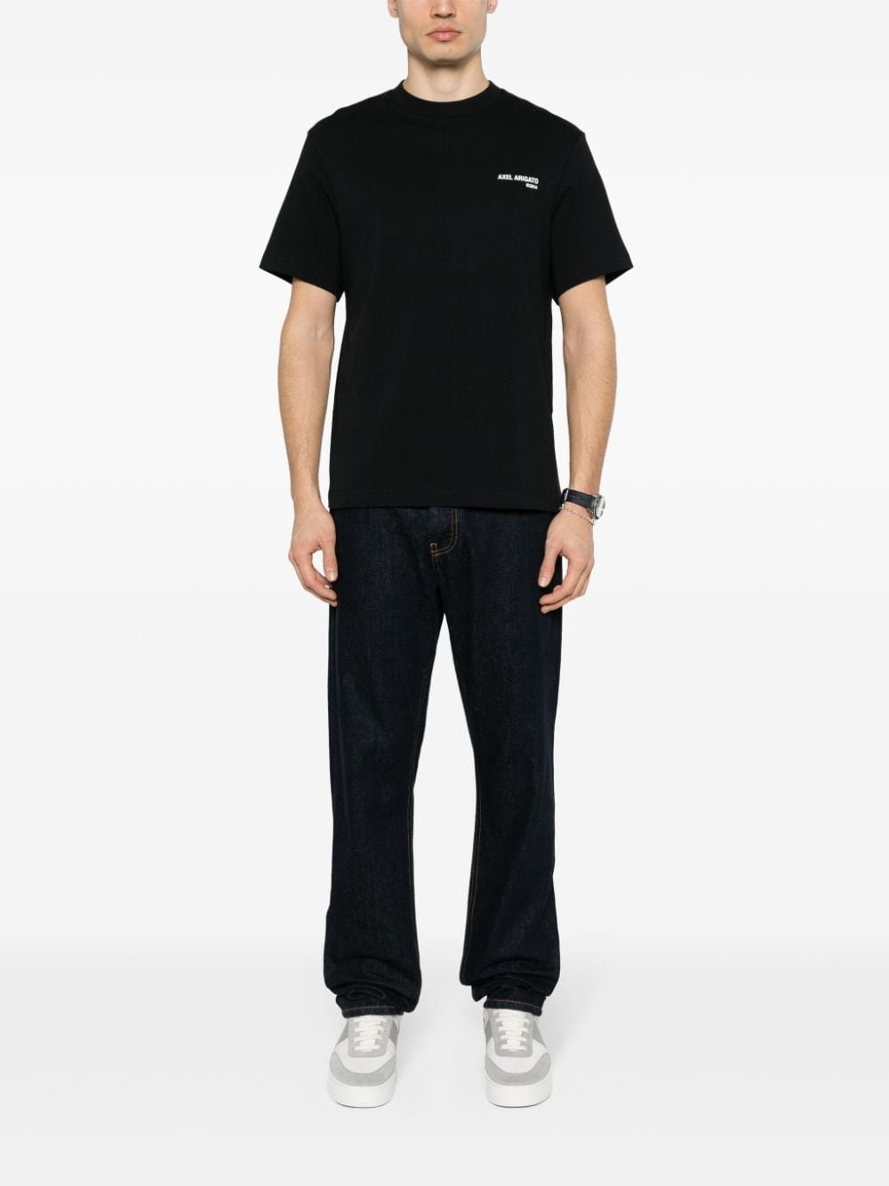 logo-print cotton T-shirt - 2