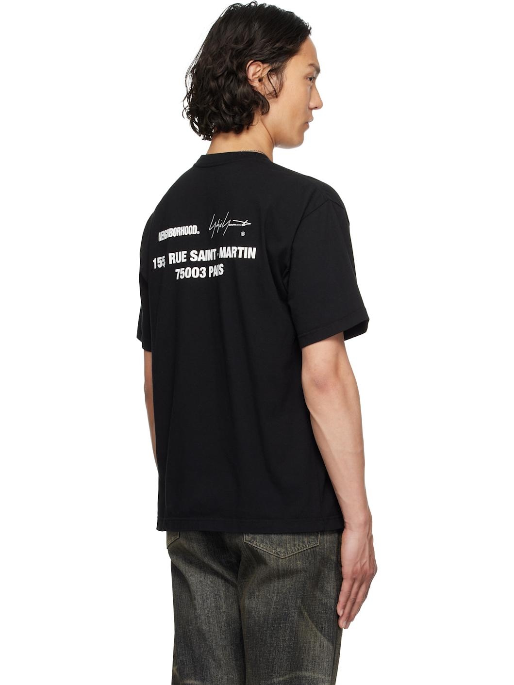 Black NEIGHBORHOOD Edition Short Sleeve T-shirt - 3