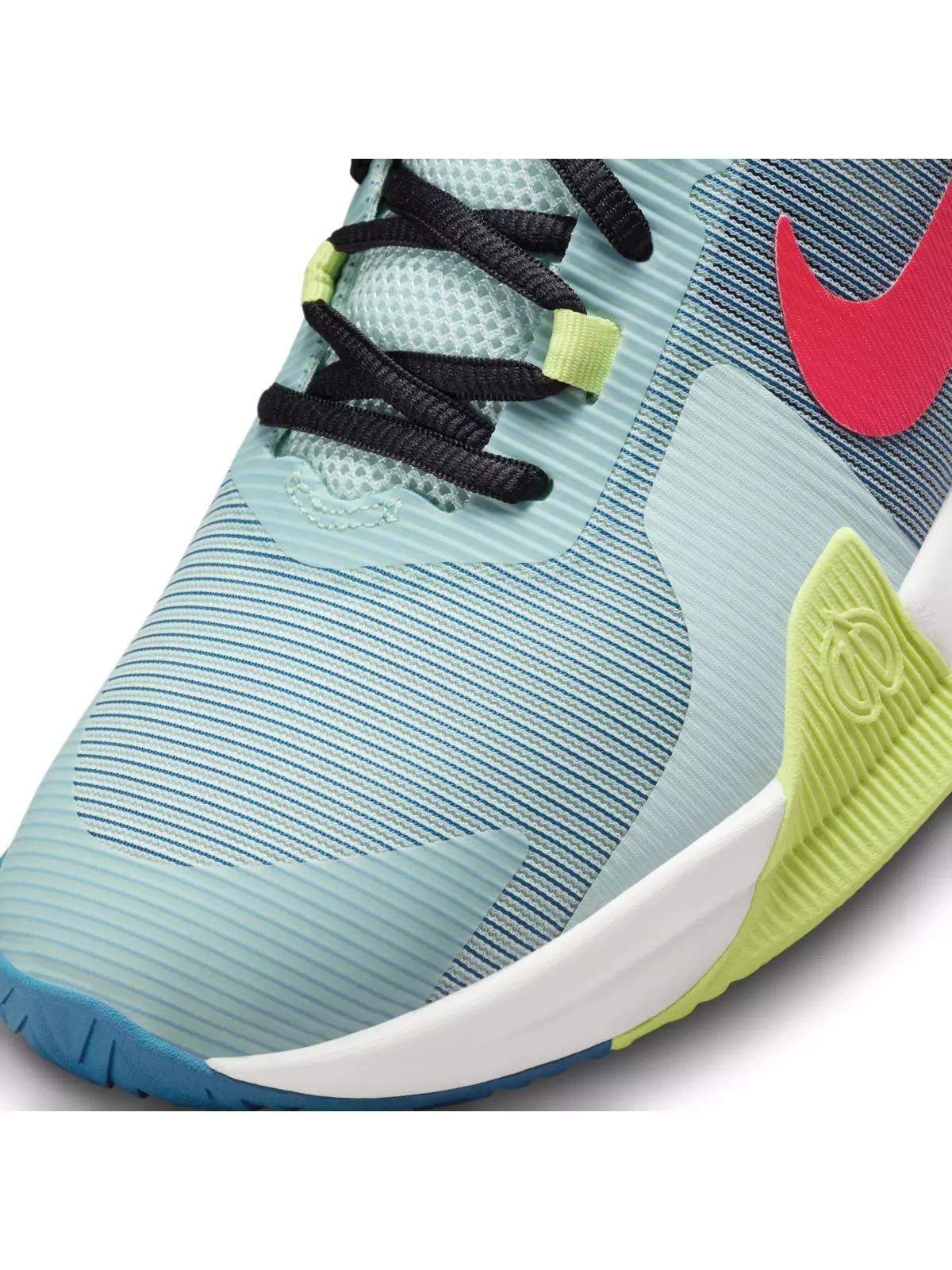 Impact 4 "Jade Ice/Bright Crimson/Industrial Blue" Men's Basketball Shoe - 7
