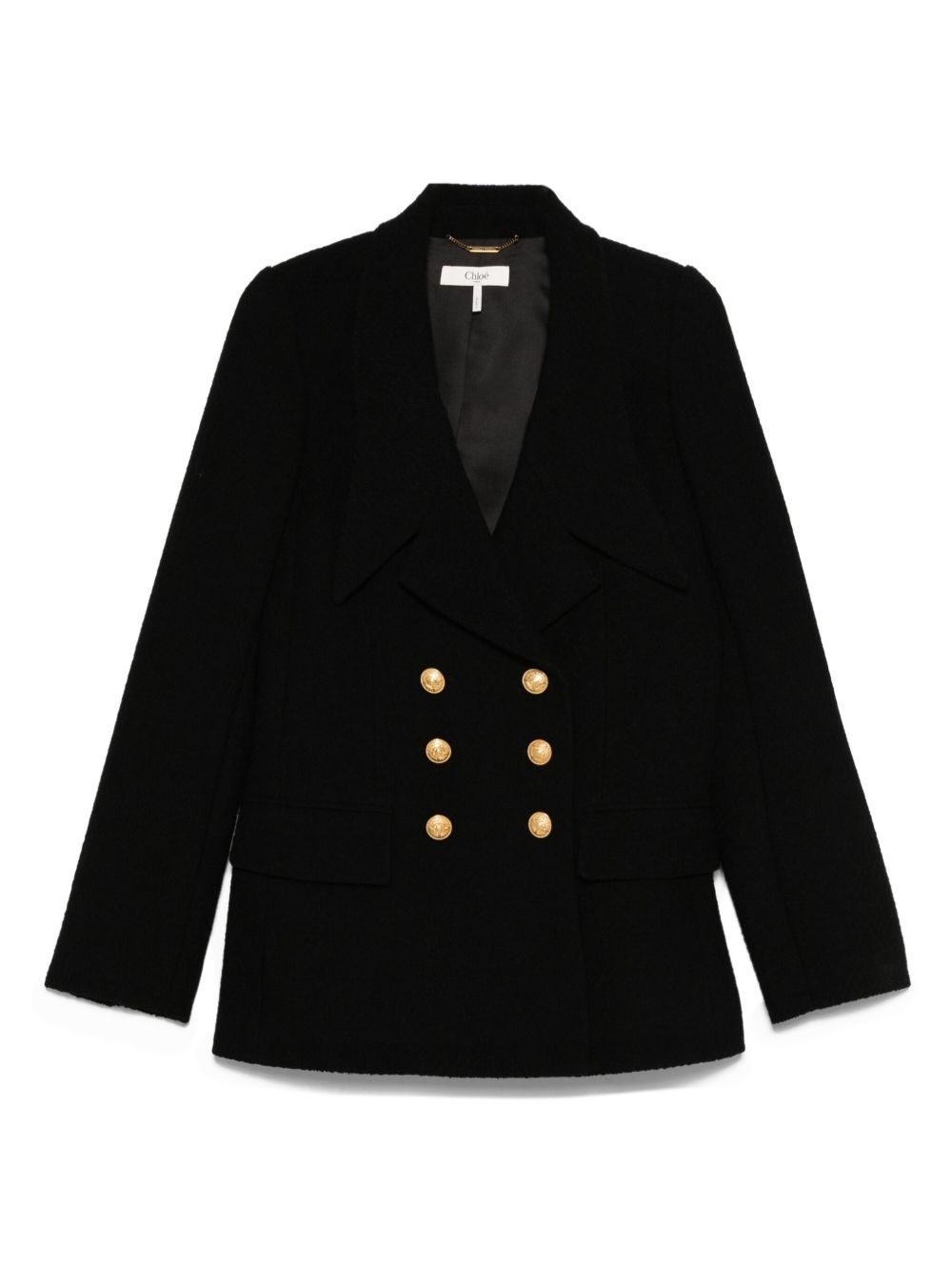 double-breasted blazer - 1