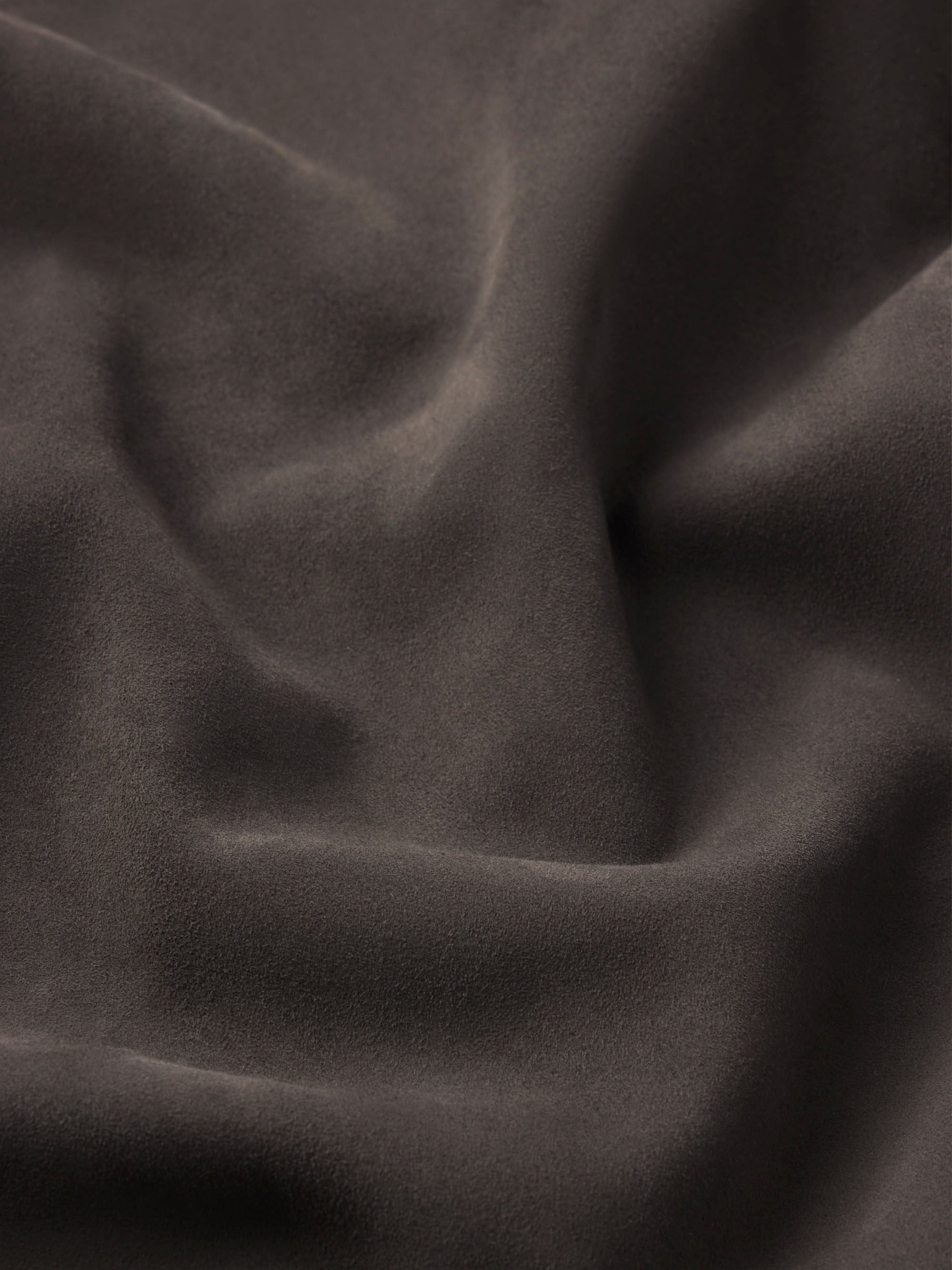 Suede Bomber Jacket in Old Black - 4