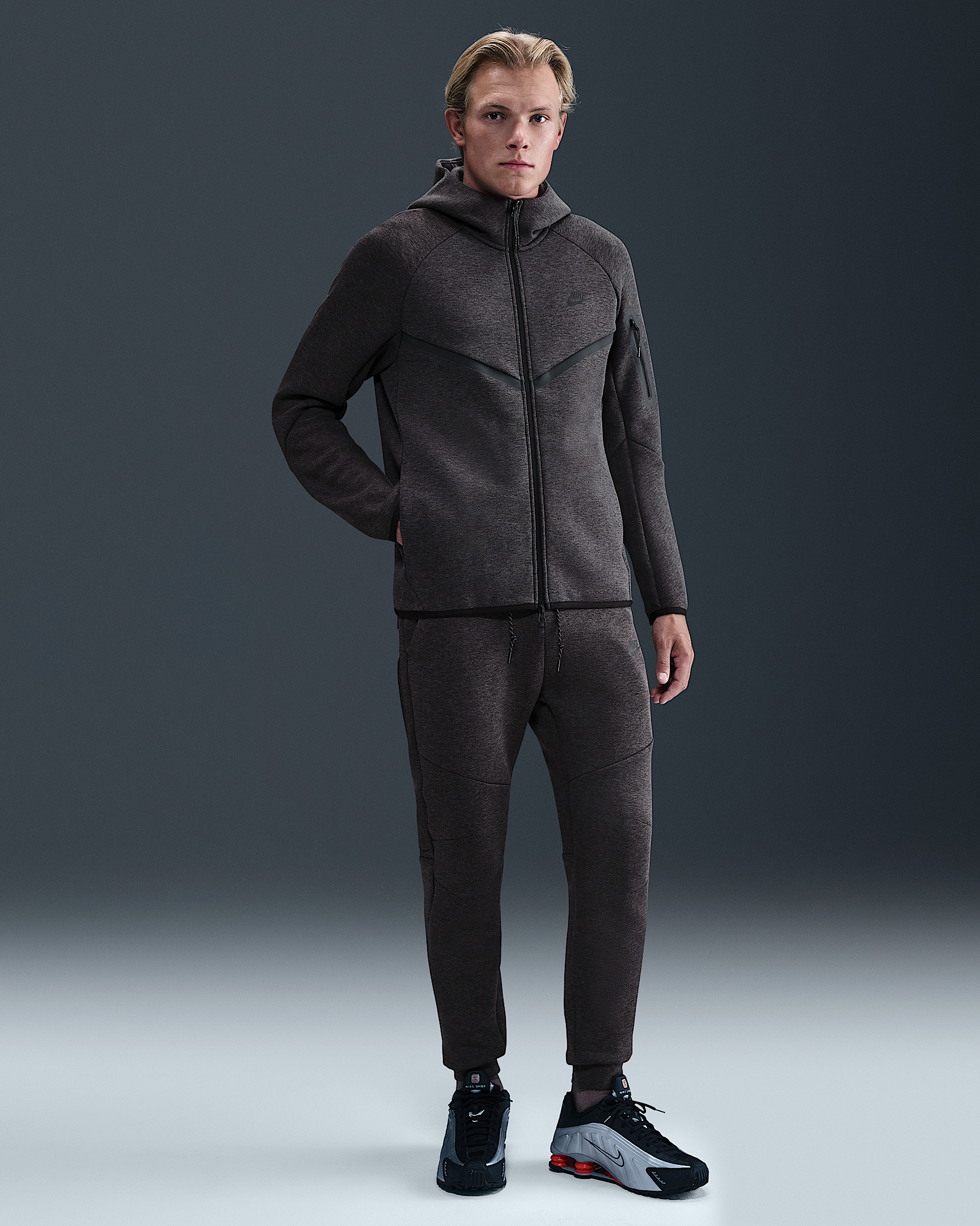Nike Tech Men's Fleece Windrunner Full-Zip Jacket - 4