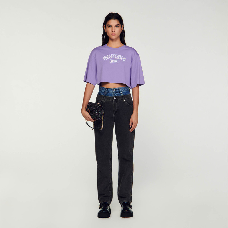 Sandro Cropped T-shirt outlook