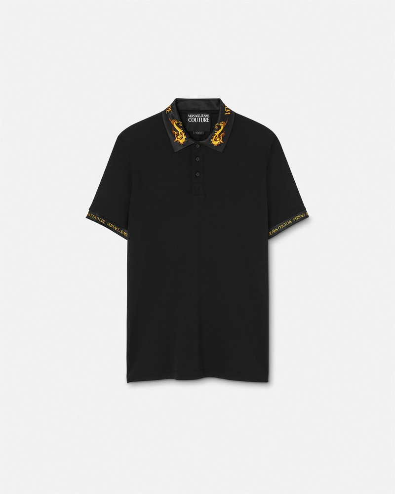 Watercolour Couture Polo Shirt - 1