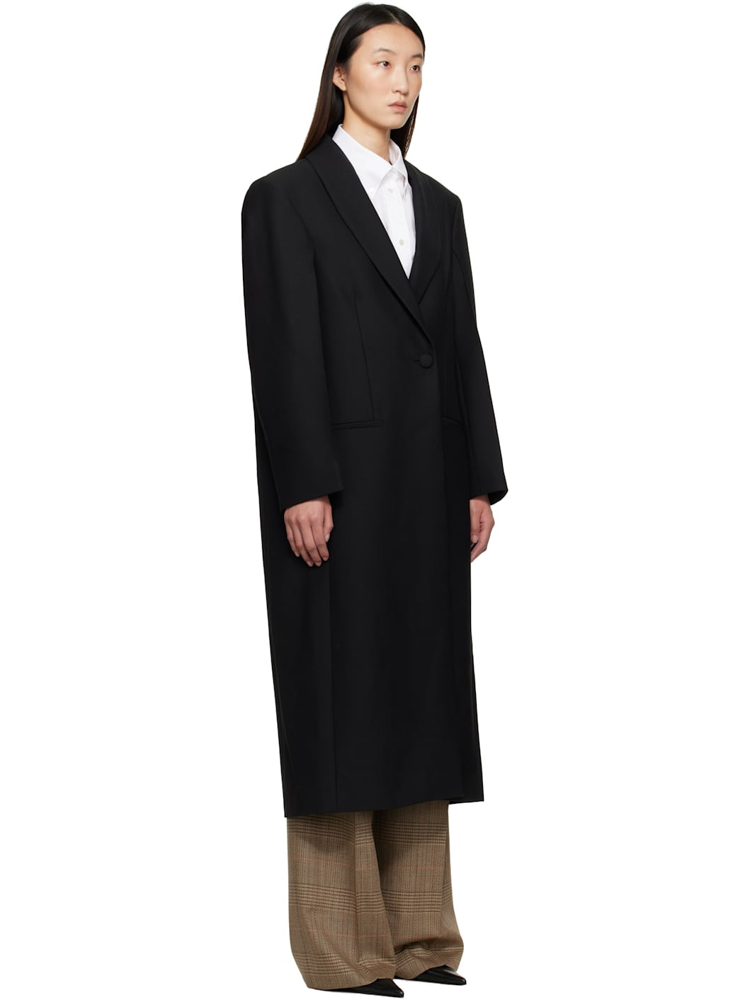 Black Signature Opera Coat - 2