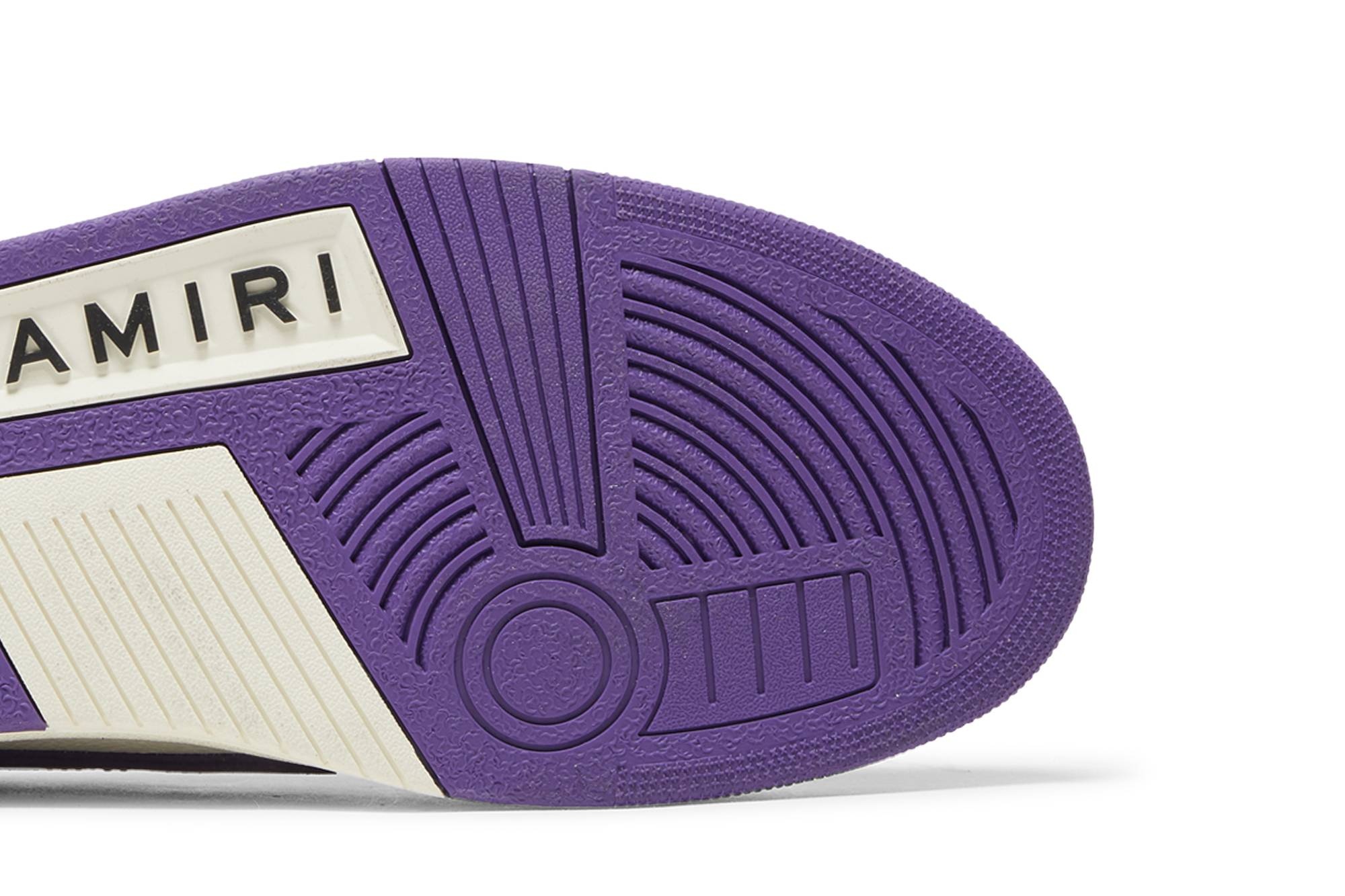 Amiri Skel Top Low 'White Purple' - 5