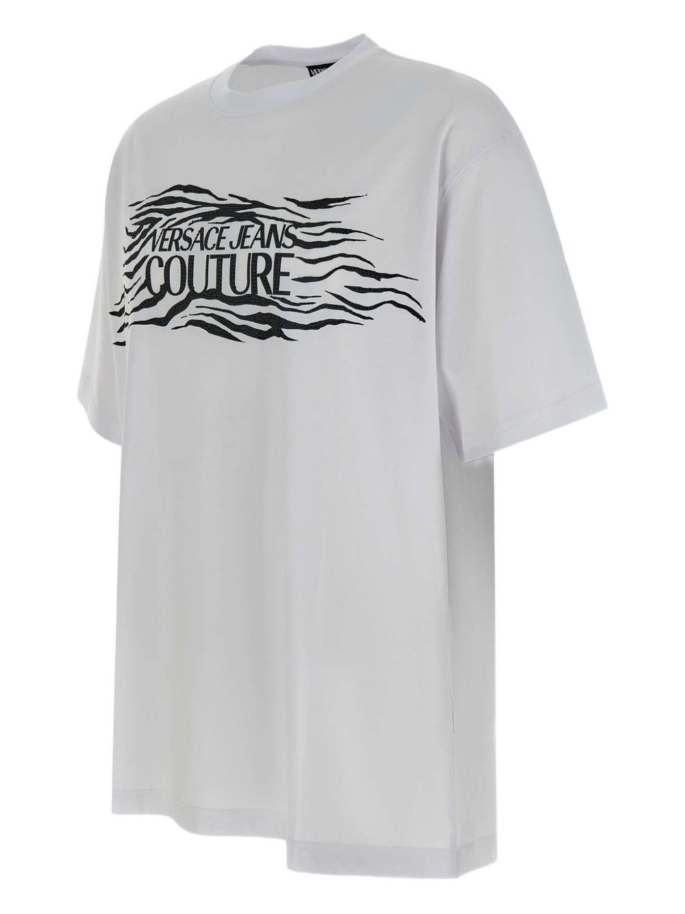 zebra-motif t-shirt - 3