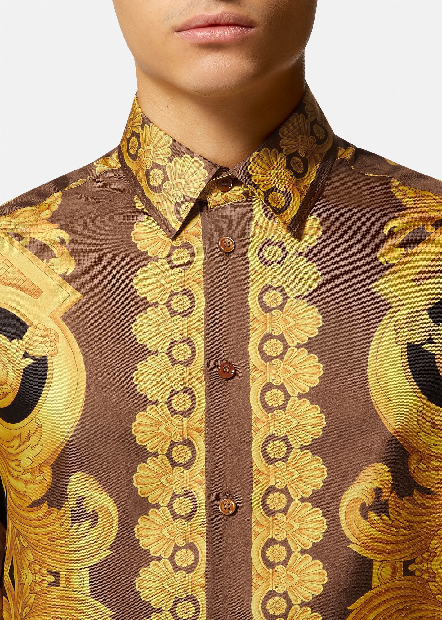 Barocco 660 Silk Shirt - 5