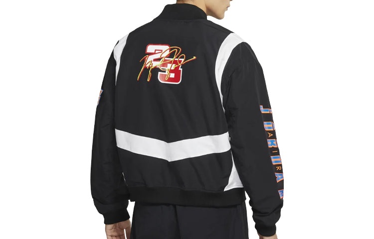Air Jordan Sport DNA Basketball Training Large Logo Windproof Sports Jacket Black CV2774-010 - 2