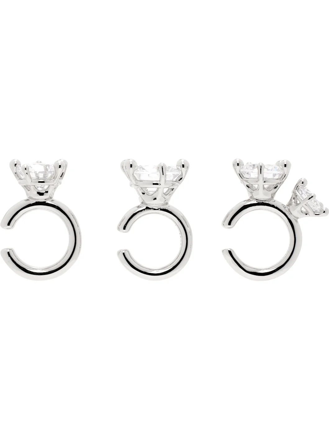 Silver Constellation Ear Cuff Set - 1
