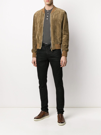 TOM FORD suede bomber jacket outlook