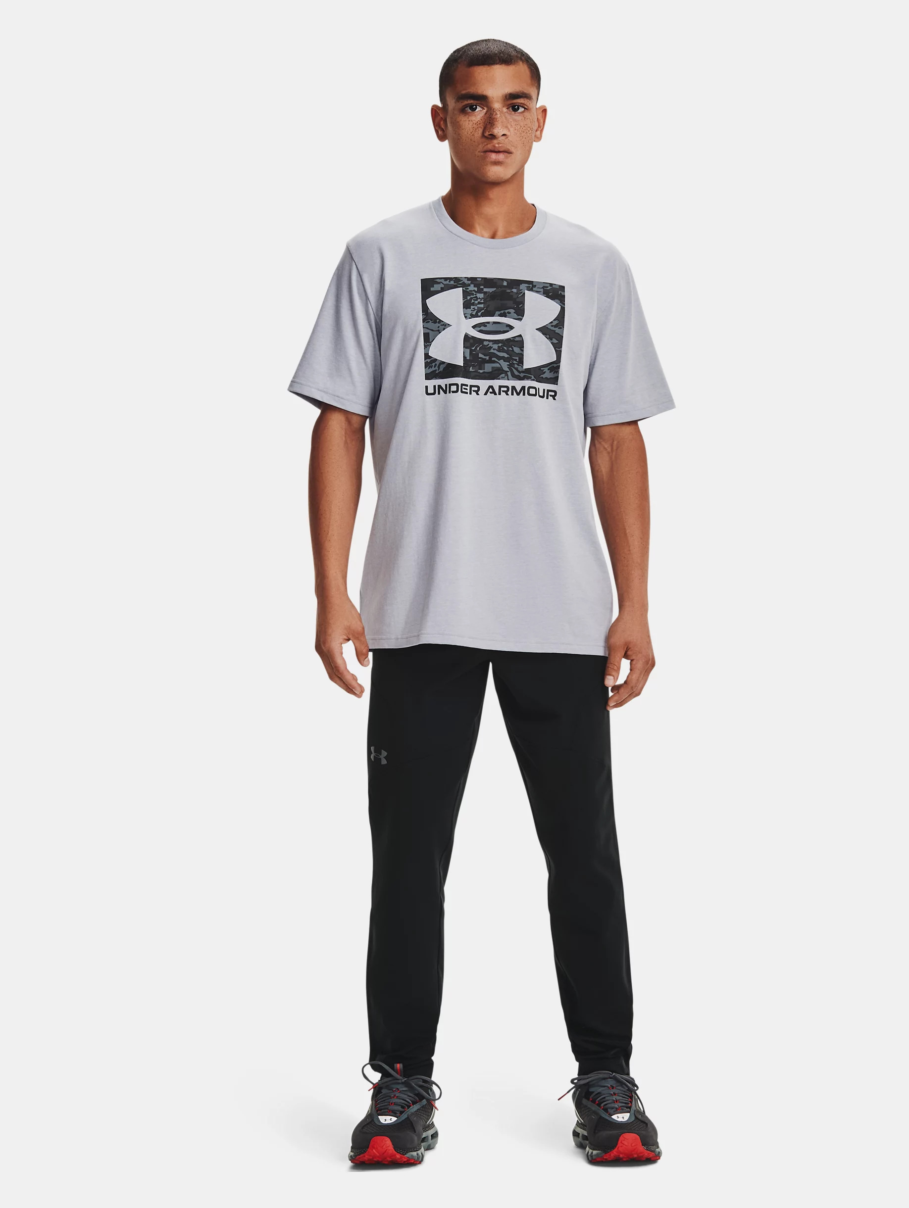 Men's UA ABC Camo Boxed Logo Short Sleeve - 5