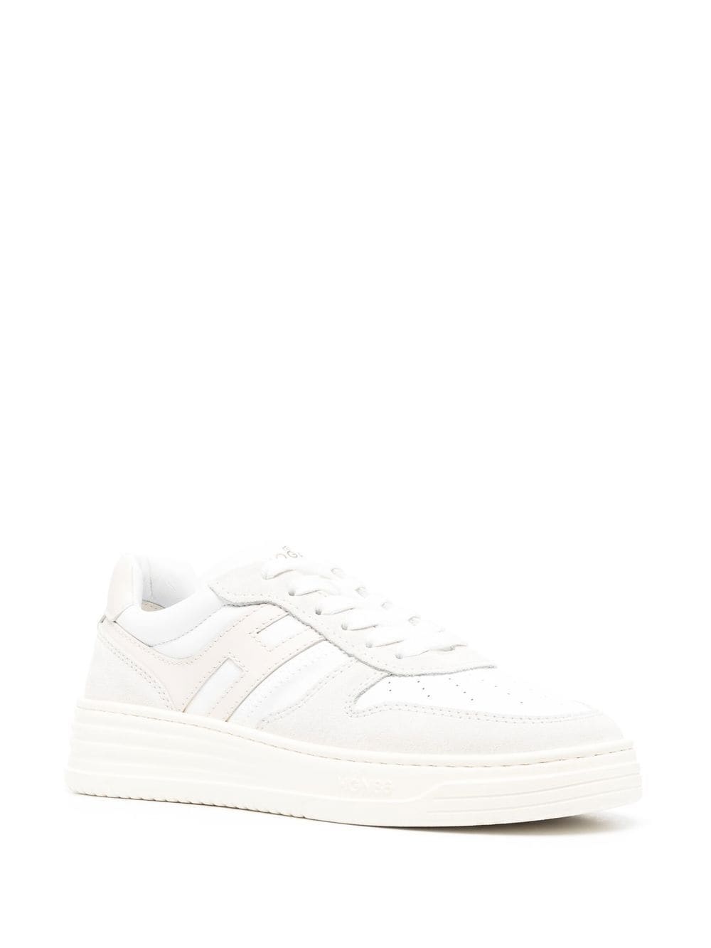 lace-up low-top sneakers - 2
