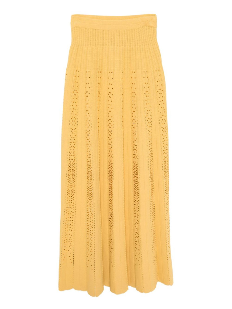 crystal-embellished Knit skirt 1