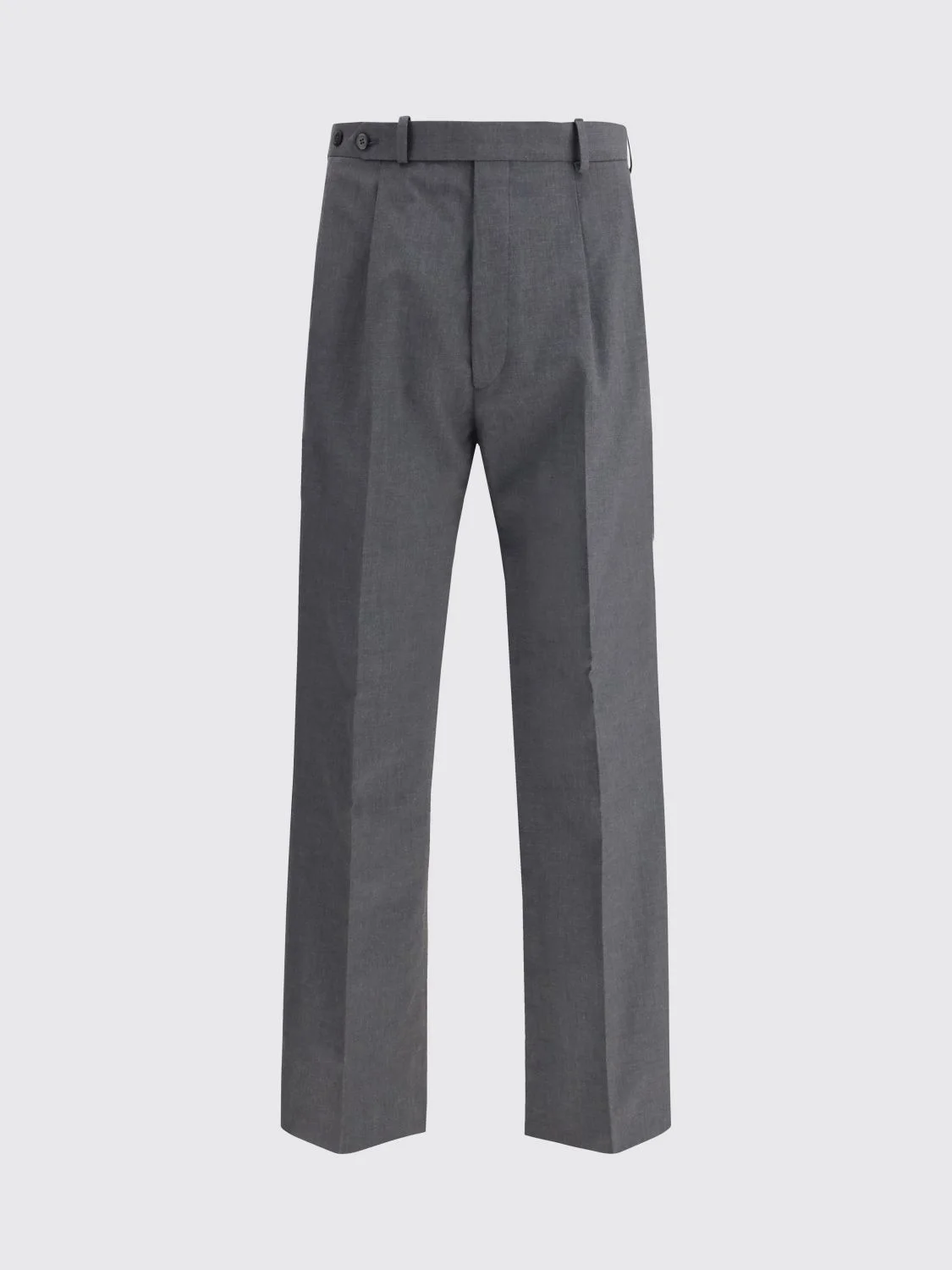 Prada Men Wool Blend Cotton Trousers Prada - 1