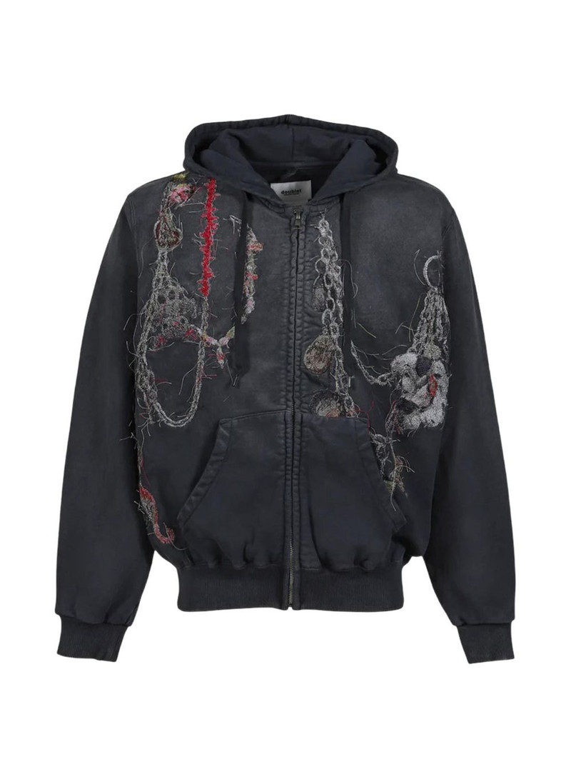 embroidered hooded jacket 1