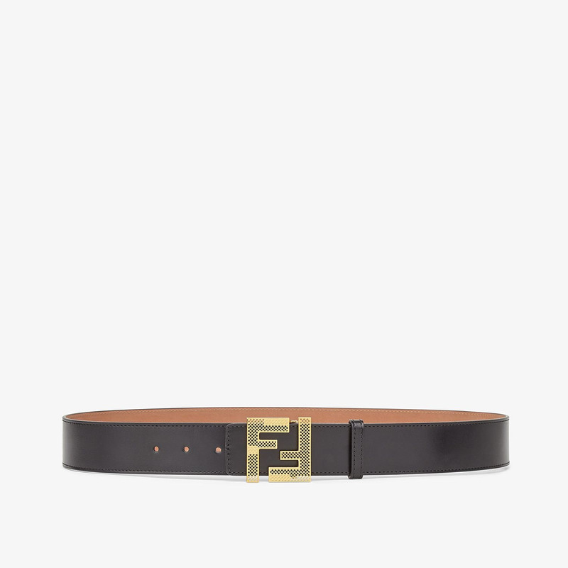 Black leather belt 1