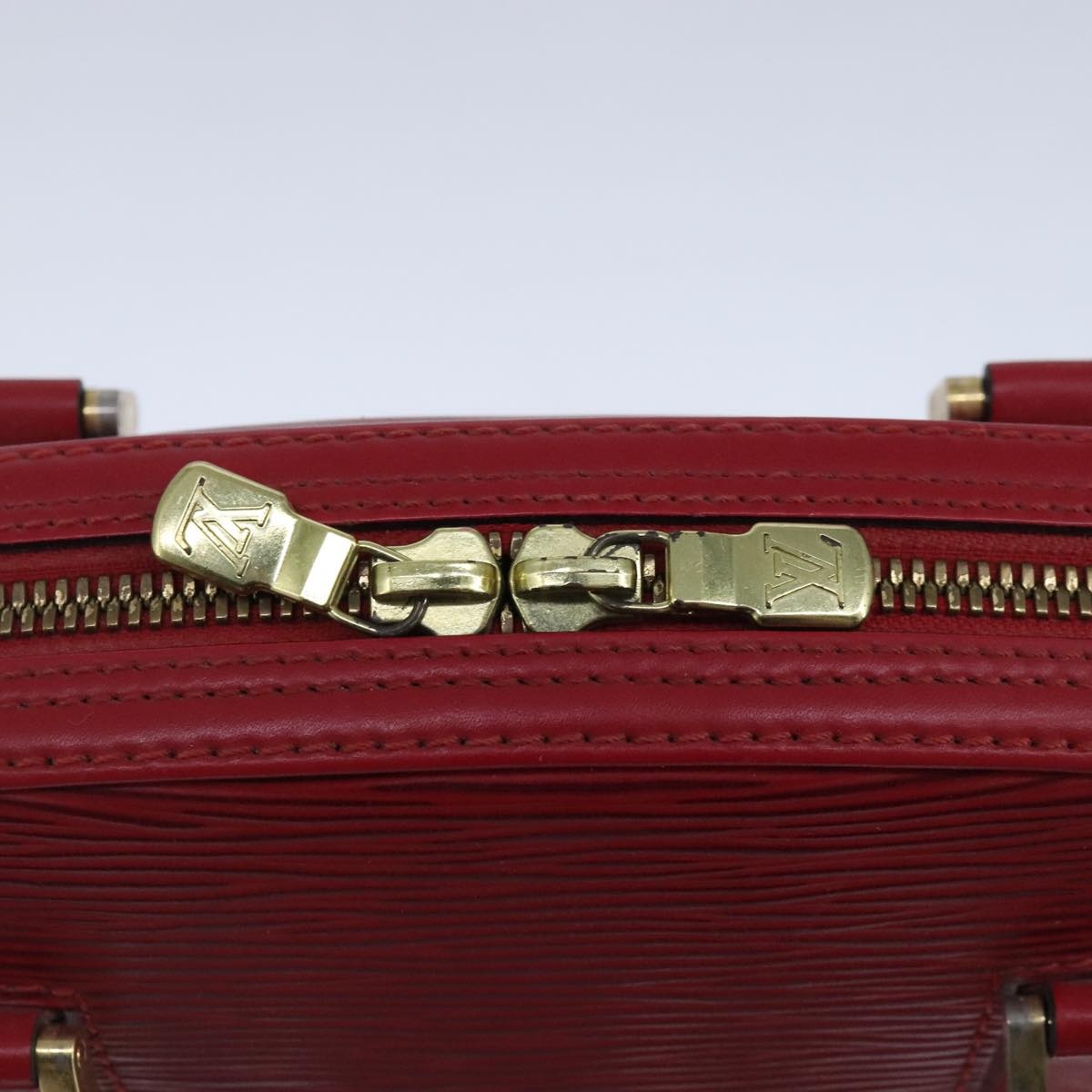 LOUIS VUITTON Epi Jasmine Hand Bag Red M52087 - 10