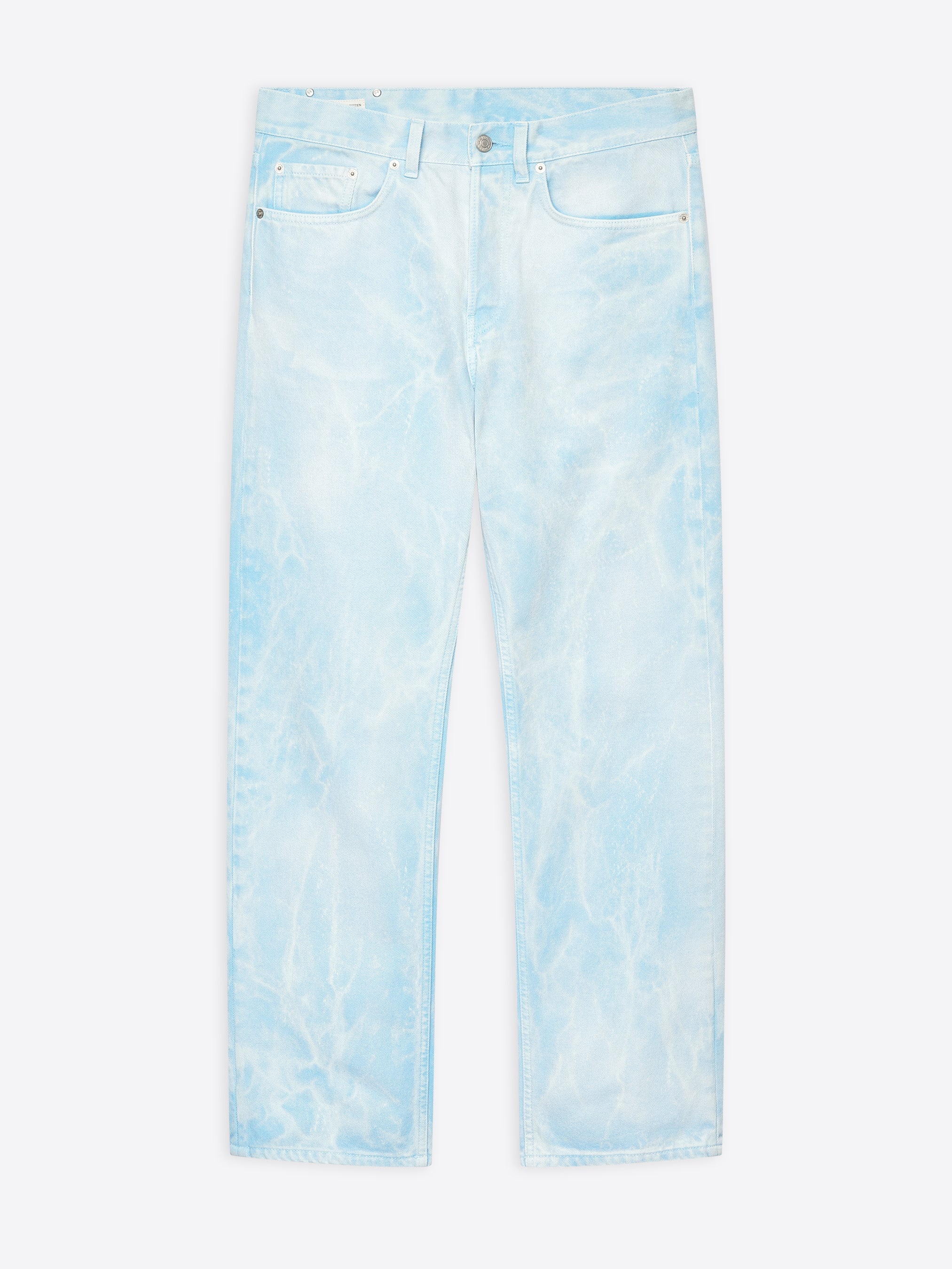 MARBLE EFFECT JEANS - 1