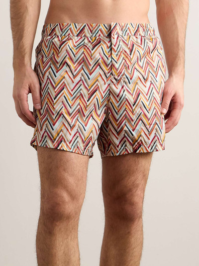 Missoni Straight-Leg Mid-Length Printed Swim Shorts outlook