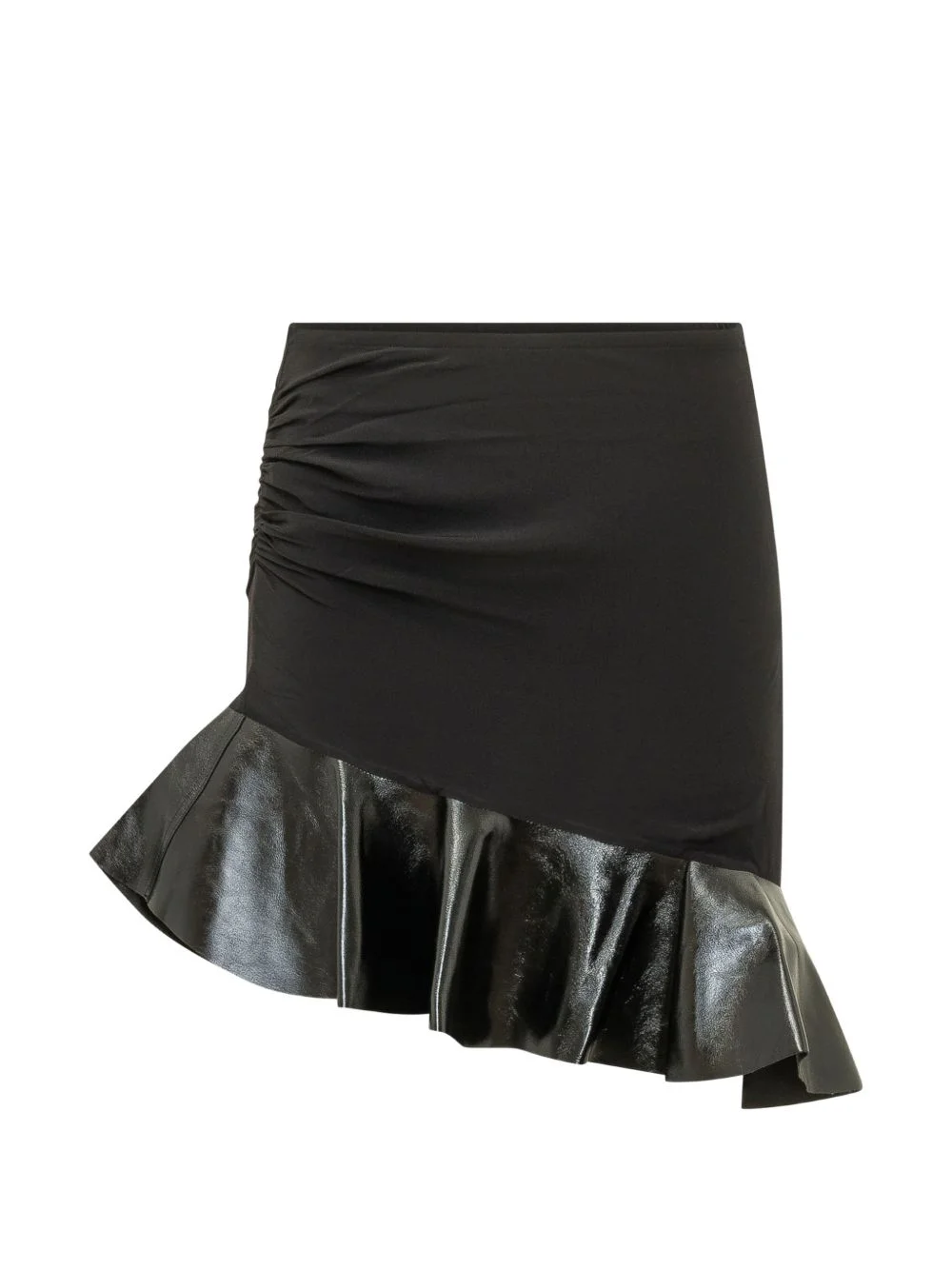 Faadela ruched ruffled mini skirt - 1