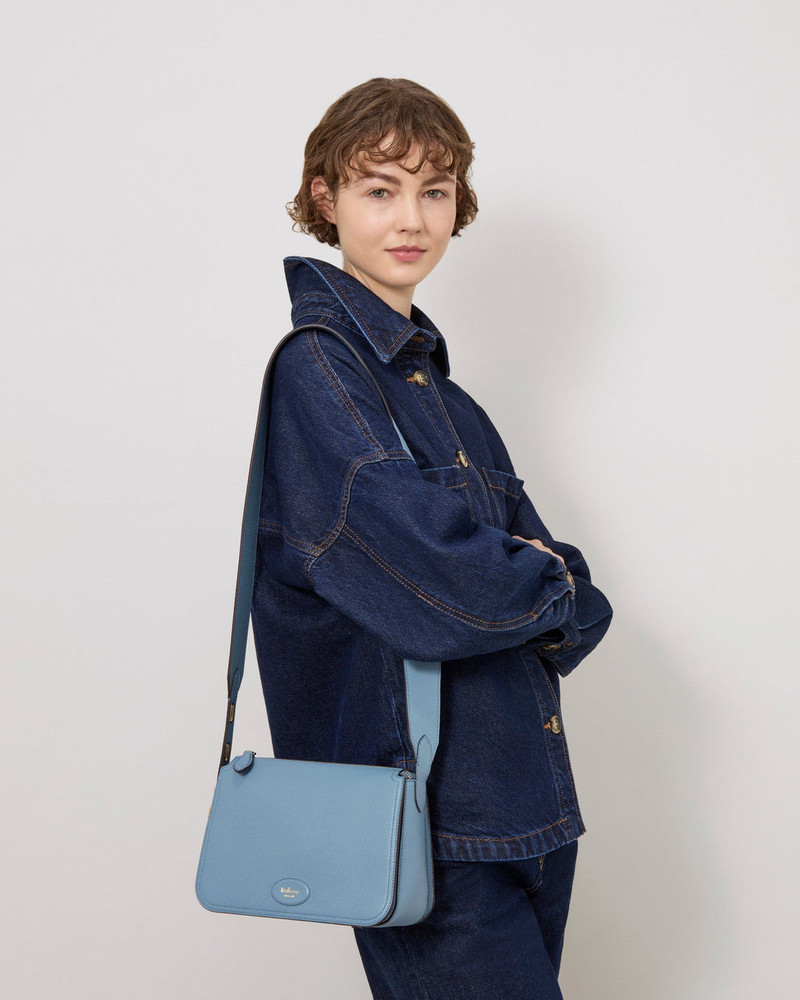 Mulberry Billie Brighton Blue Small Classic Grain outlook