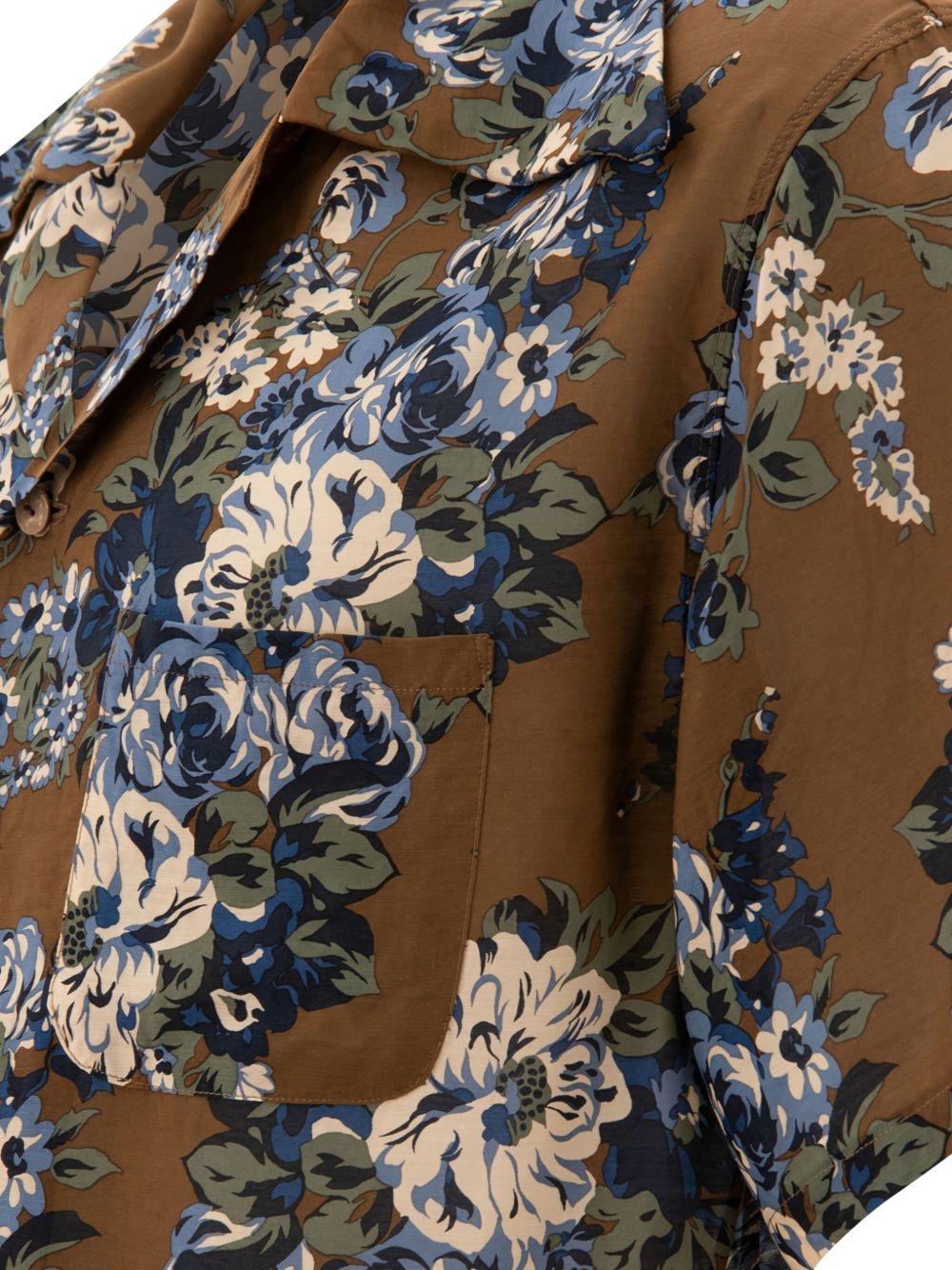 floral-print shirt - 4