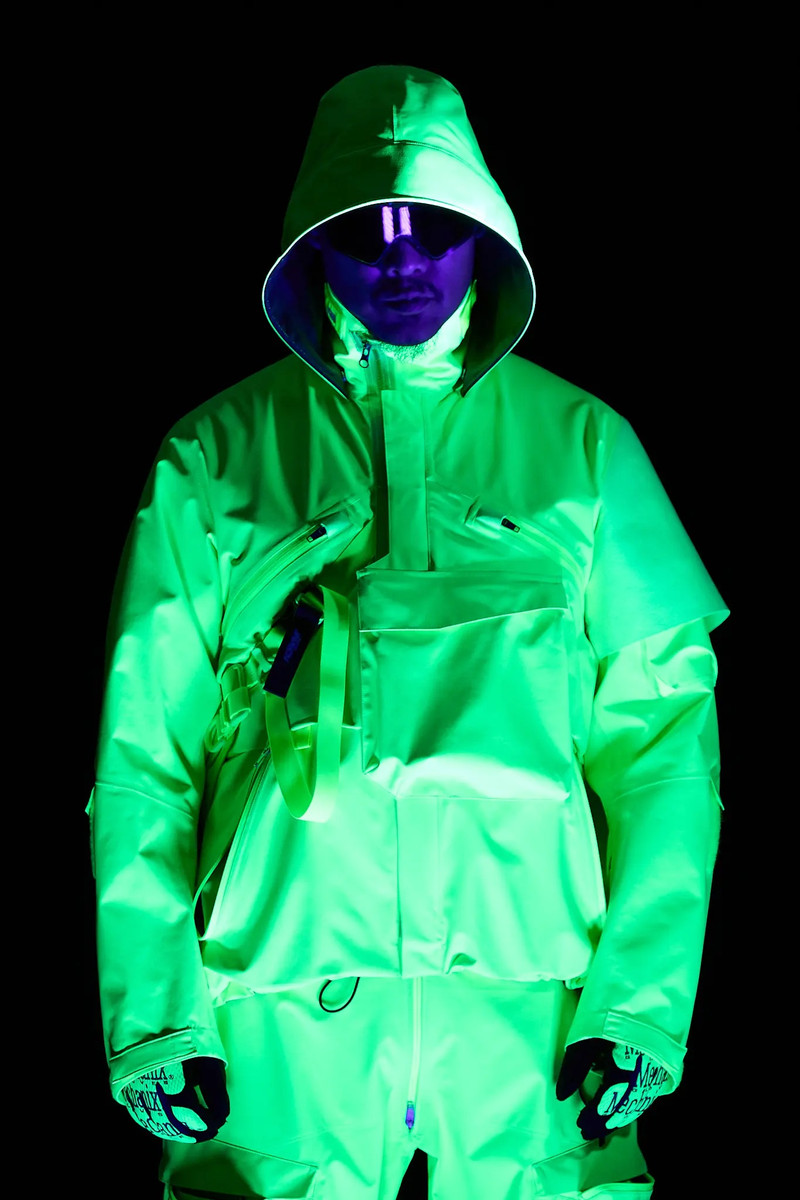 ACRONYM J1W-GTV 2.5L Gore-Tex Interops Jacket Hi-Vis Yellow outlook
