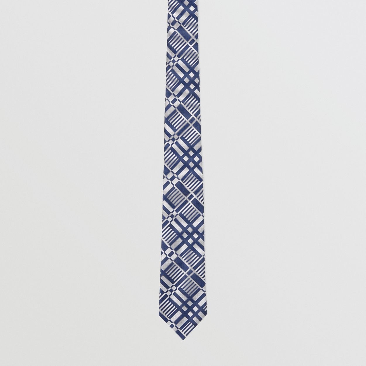 Classic Cut Check Silk Jacquard Tie - 4