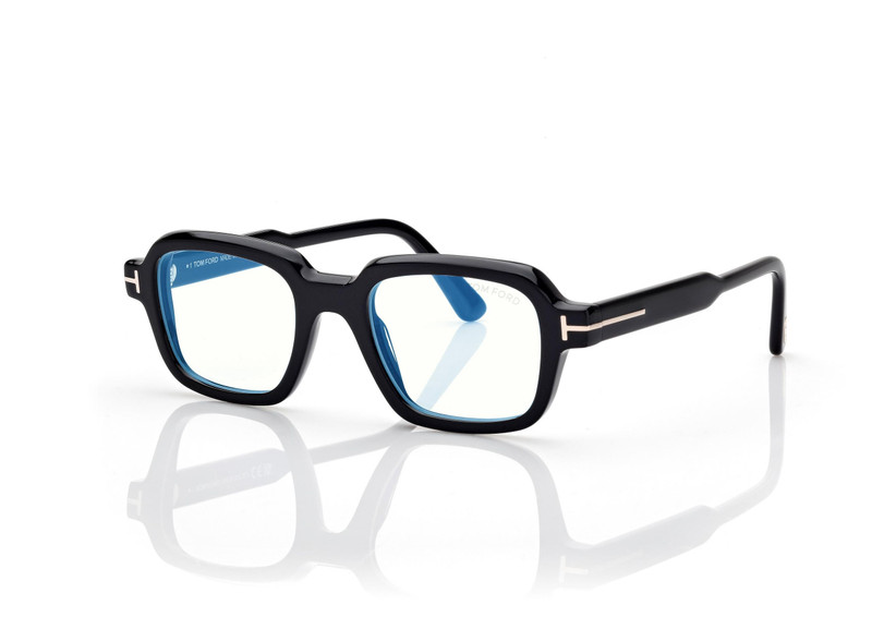 GEOMETRIC BLUE BLOCK OPTICALS 1