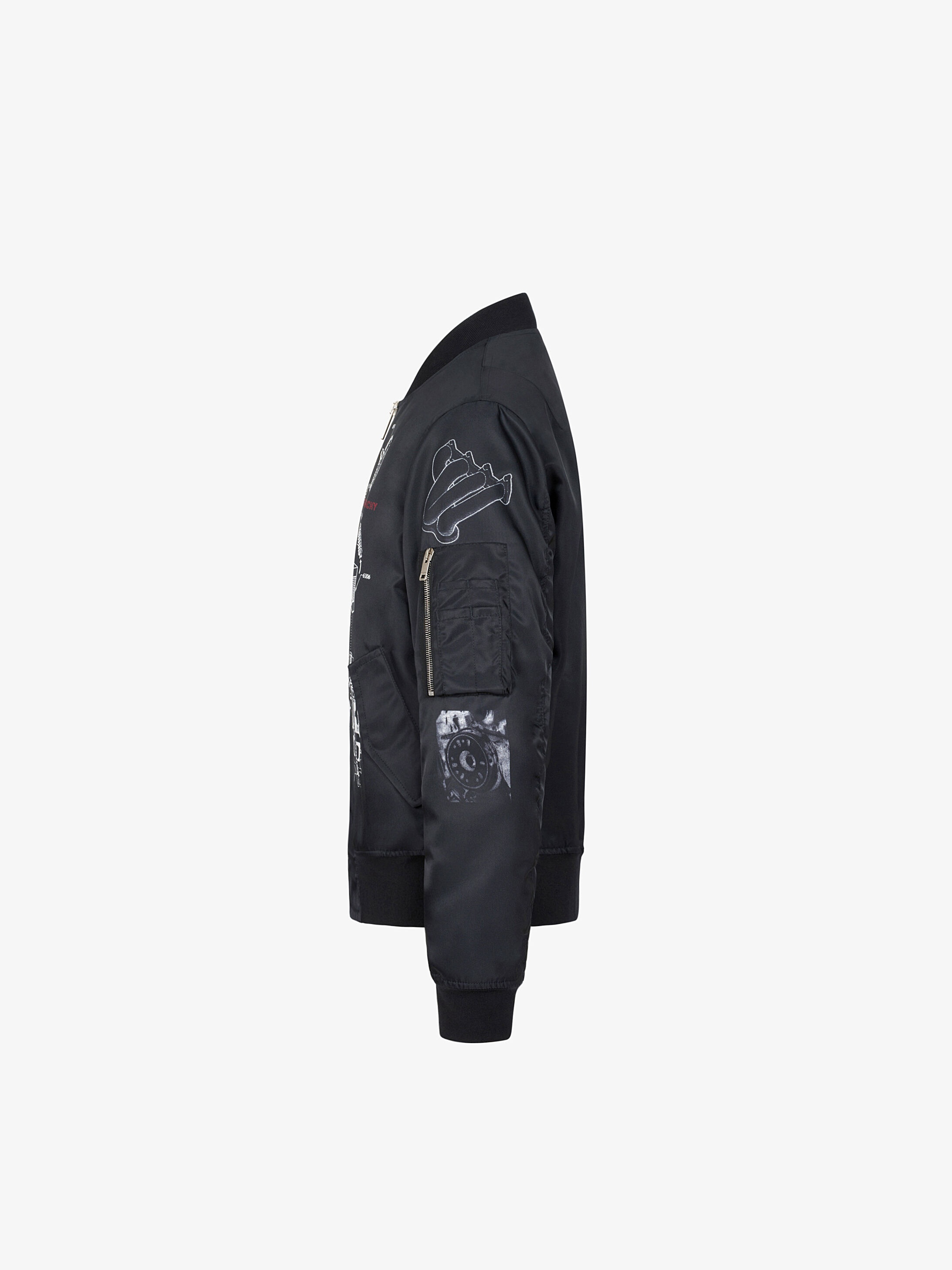 GIVENCHY Schematics bomber in nylon - 3