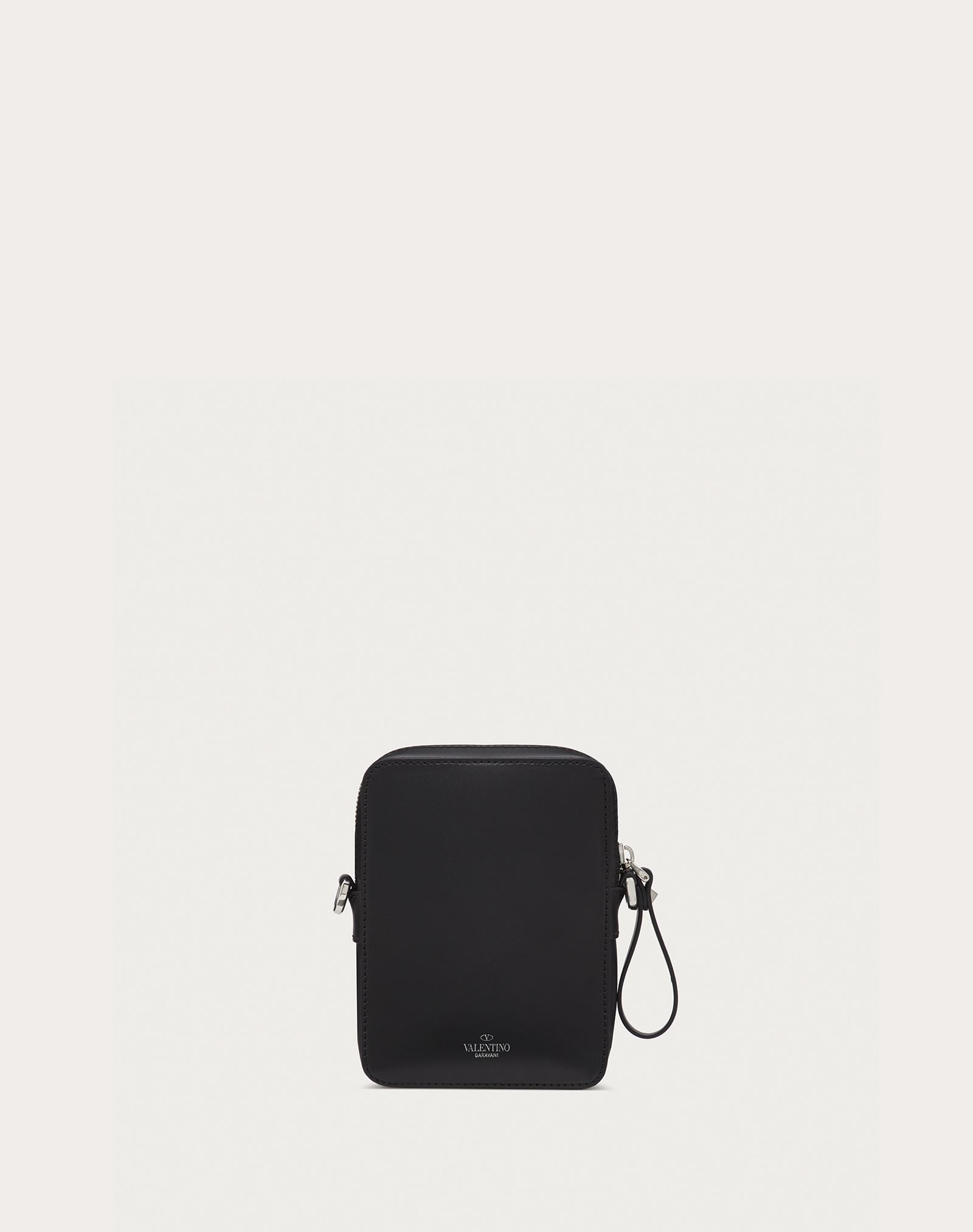 Small VLTN Leather Crossbody Bag - 3