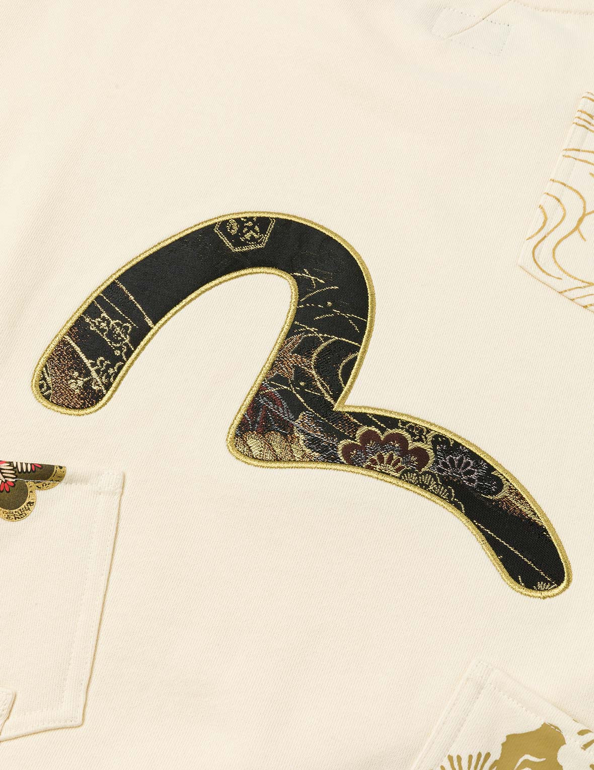Seagull Brocade Appliqué Relax Fit Sweatshirt - 7