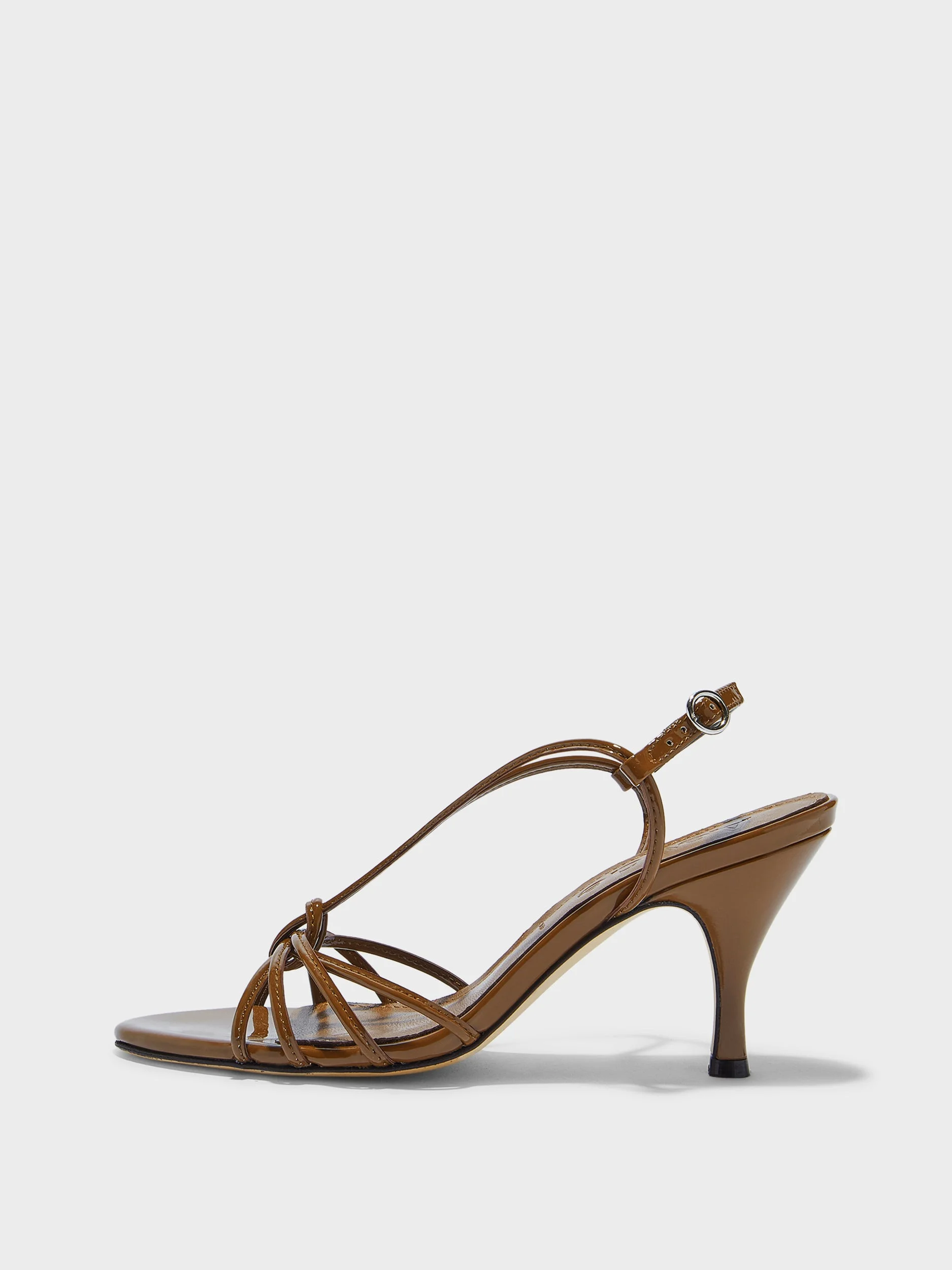 Solange Patent Leather Sandals - 1
