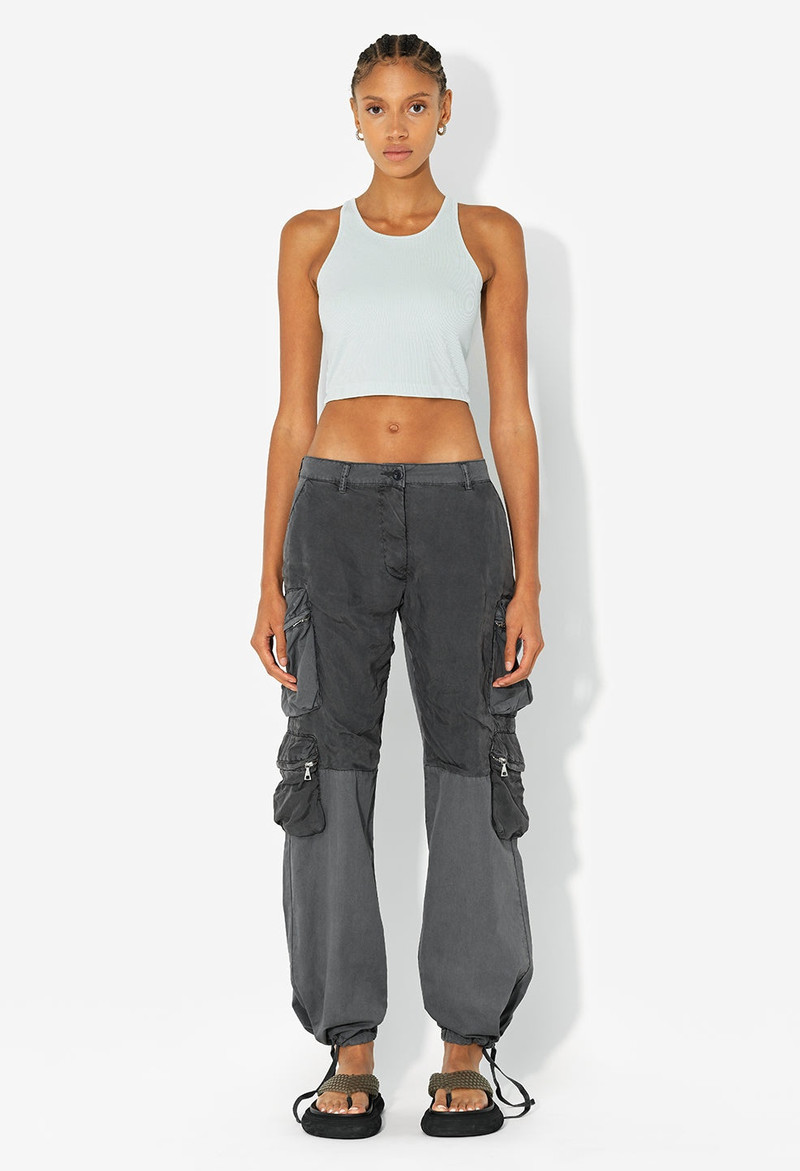 John Elliott GEMINI RIB CROPPED TANK outlook
