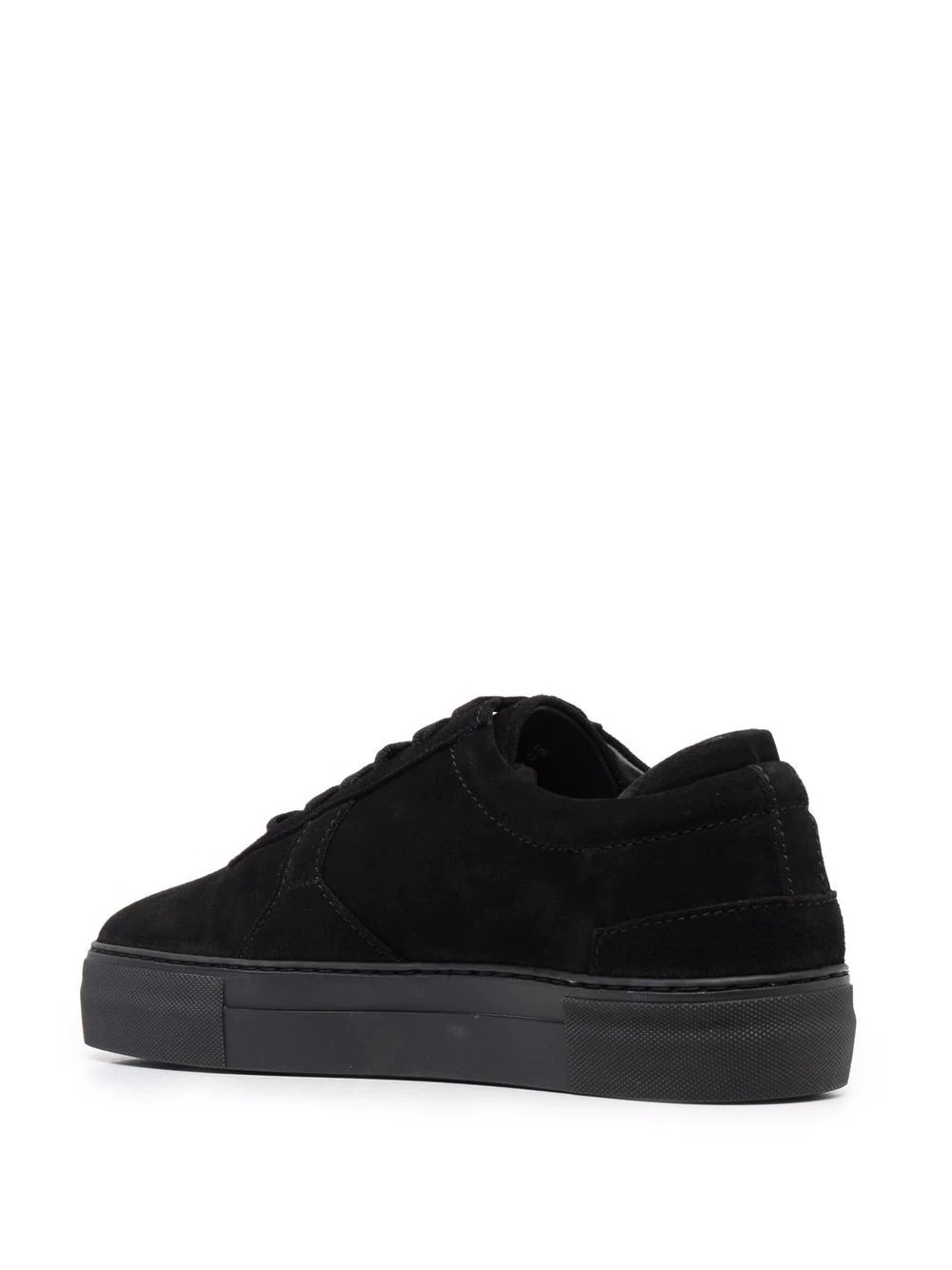 Platform suede low-top sneakers - 3