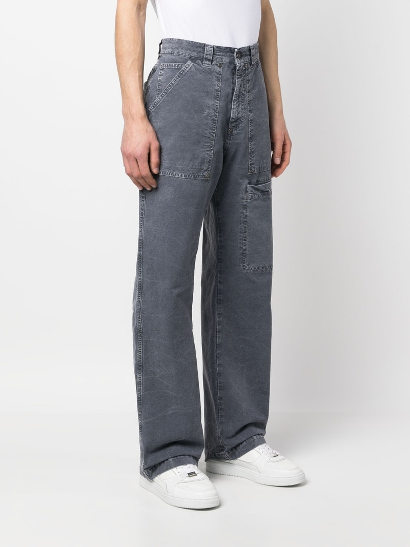 logo-patch straight-leg jeans 3