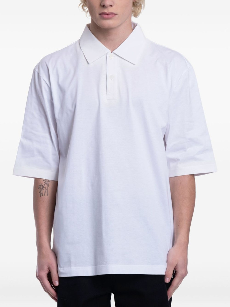 logo-print polo shirt 1