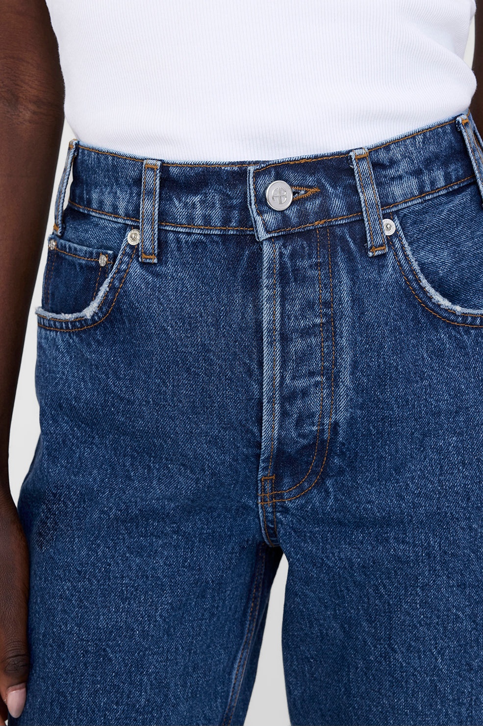 Roy Jean 31" - Clean Indigo Denim - 7