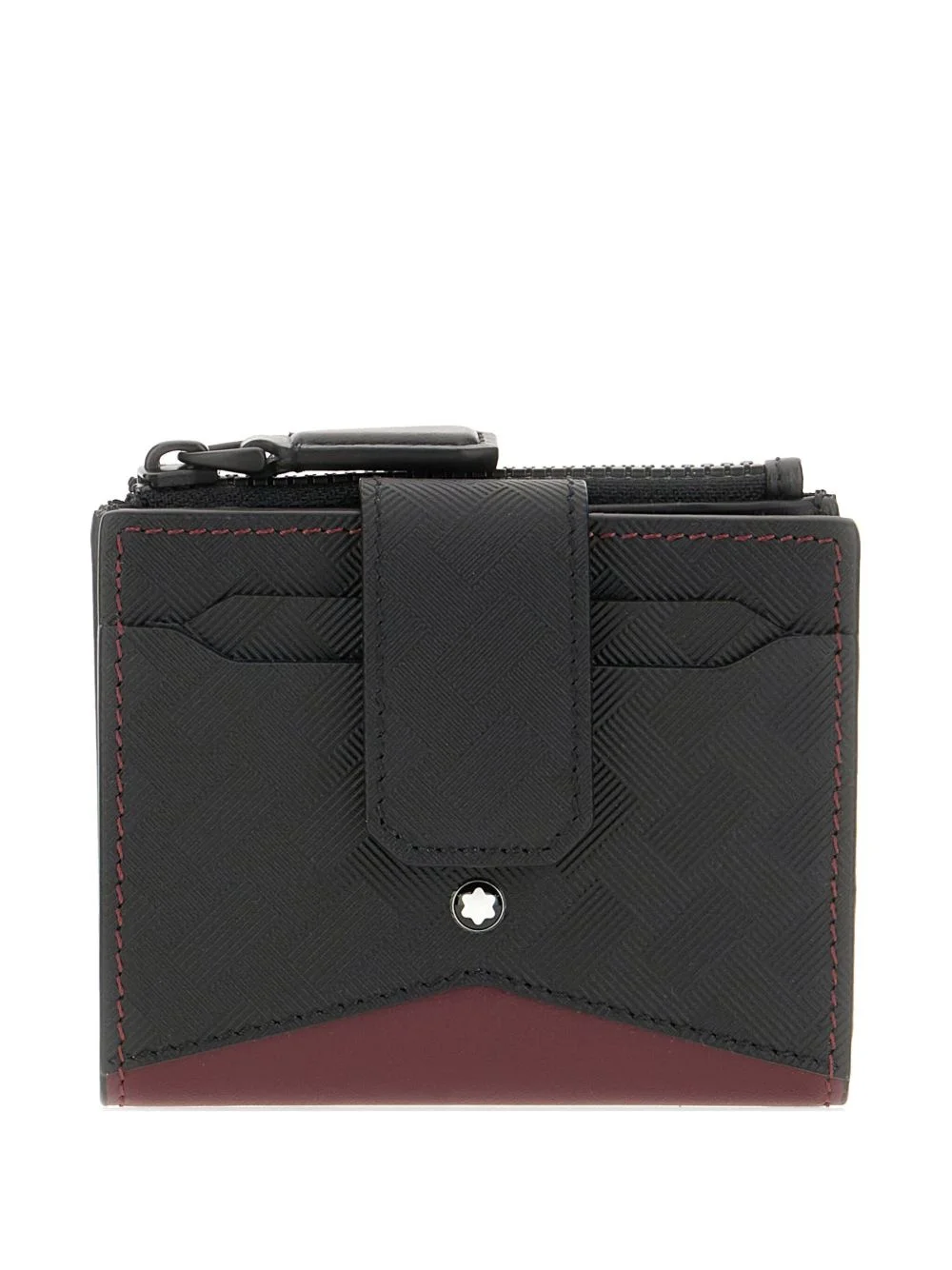 two-tone leather wallet - 1