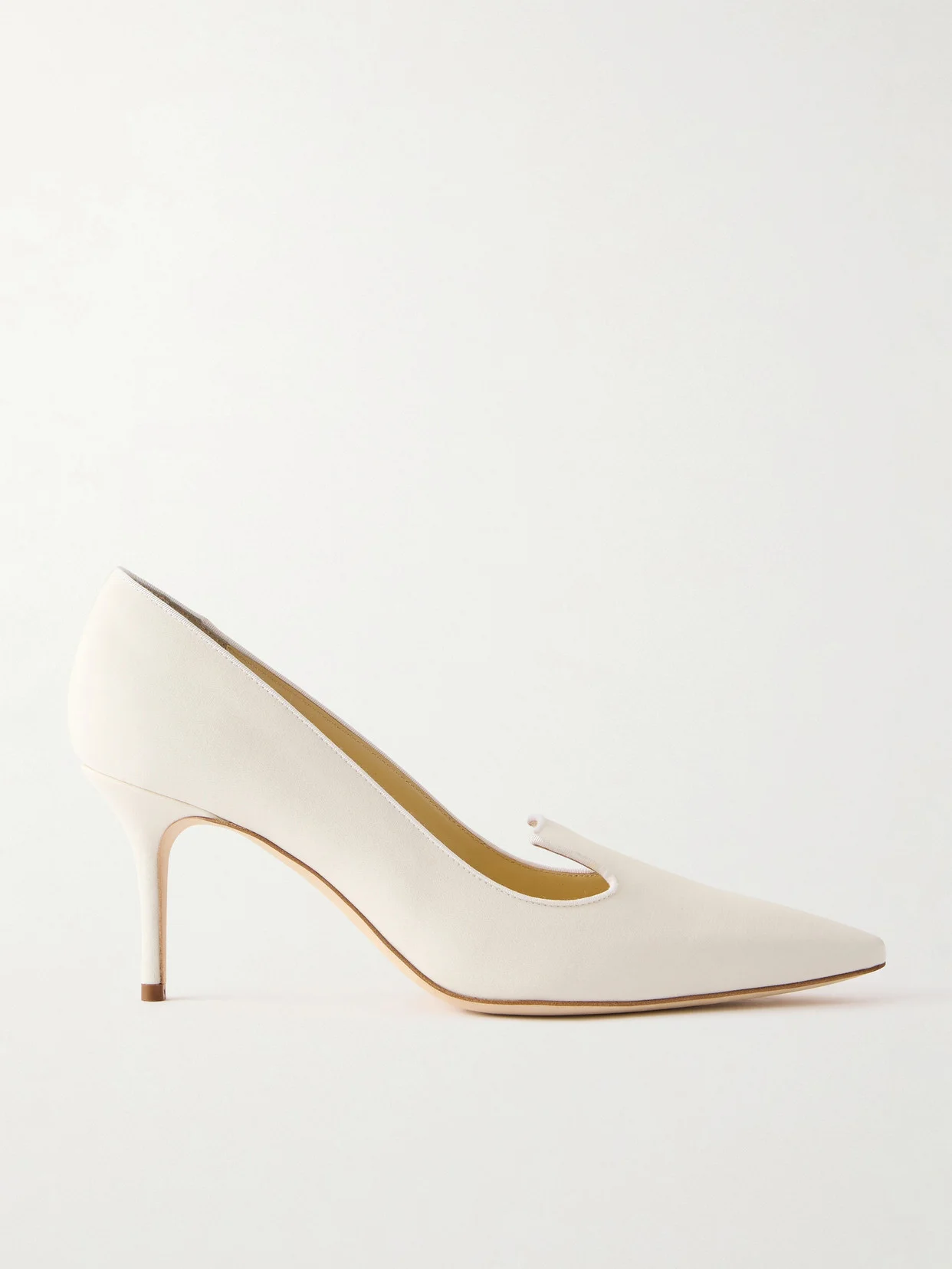 Ralypla 70 Crepe De Chine Pumps - 1