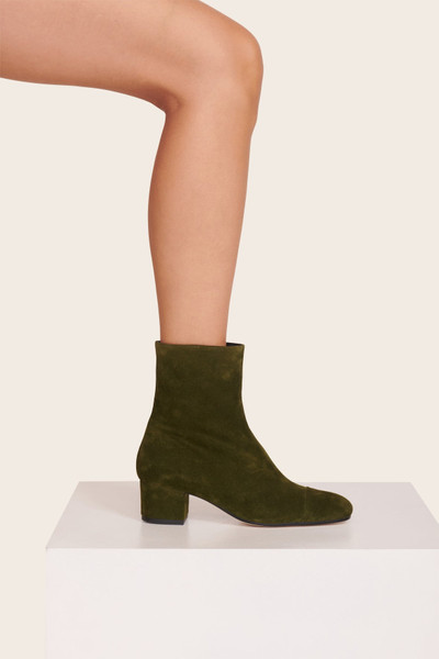 STAUD STAUD AIMEE SHORT BOOT OLIVE SUEDE outlook