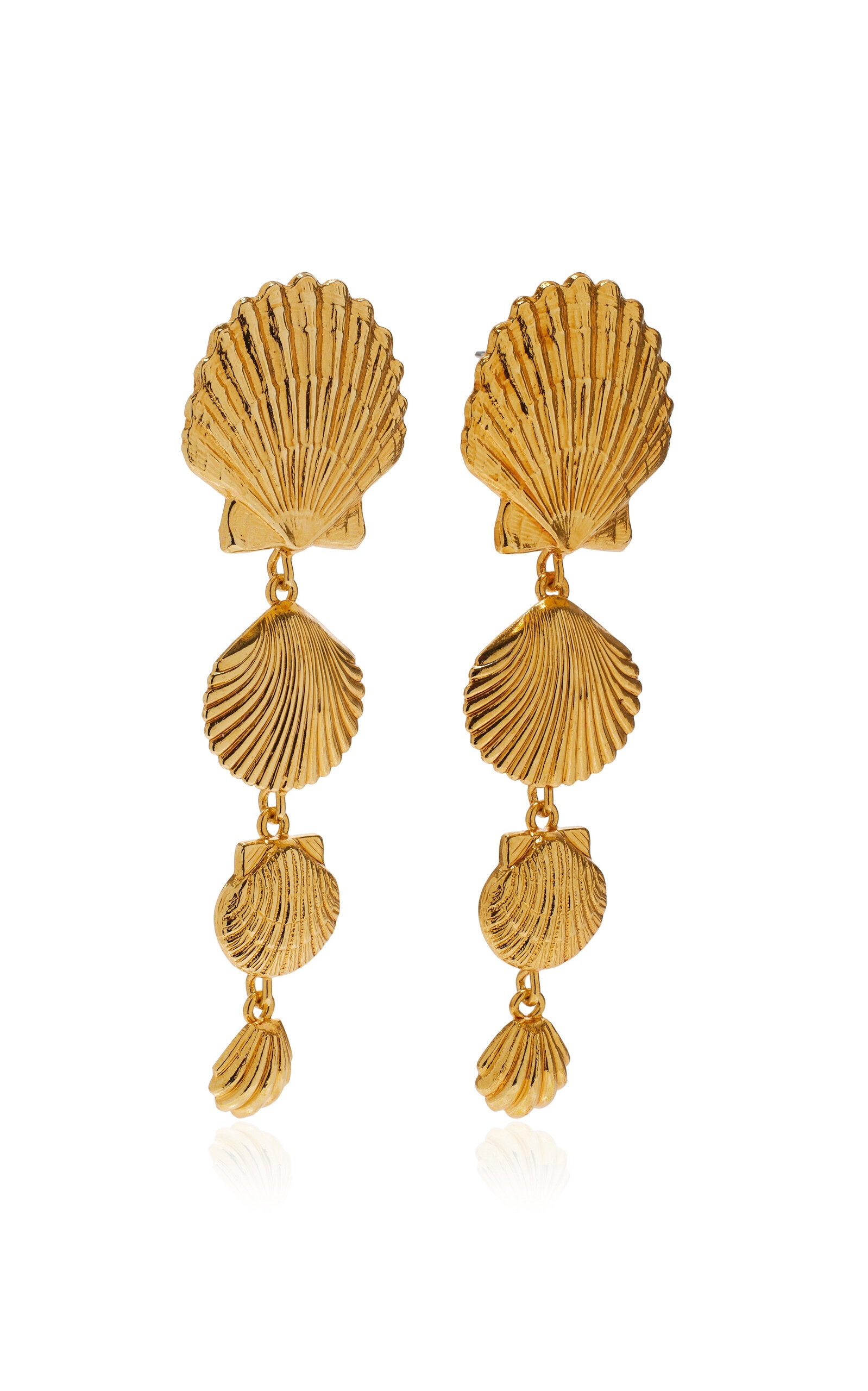 Talay Gold-Plated Earrings gold - 3